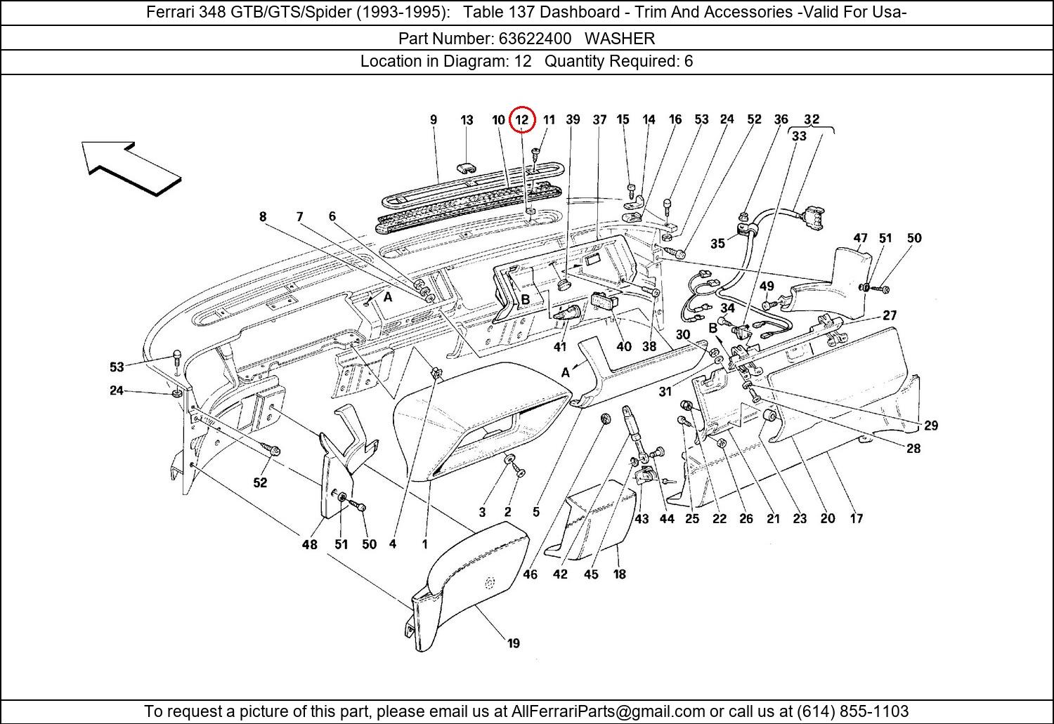 Ferrari Part 63622400