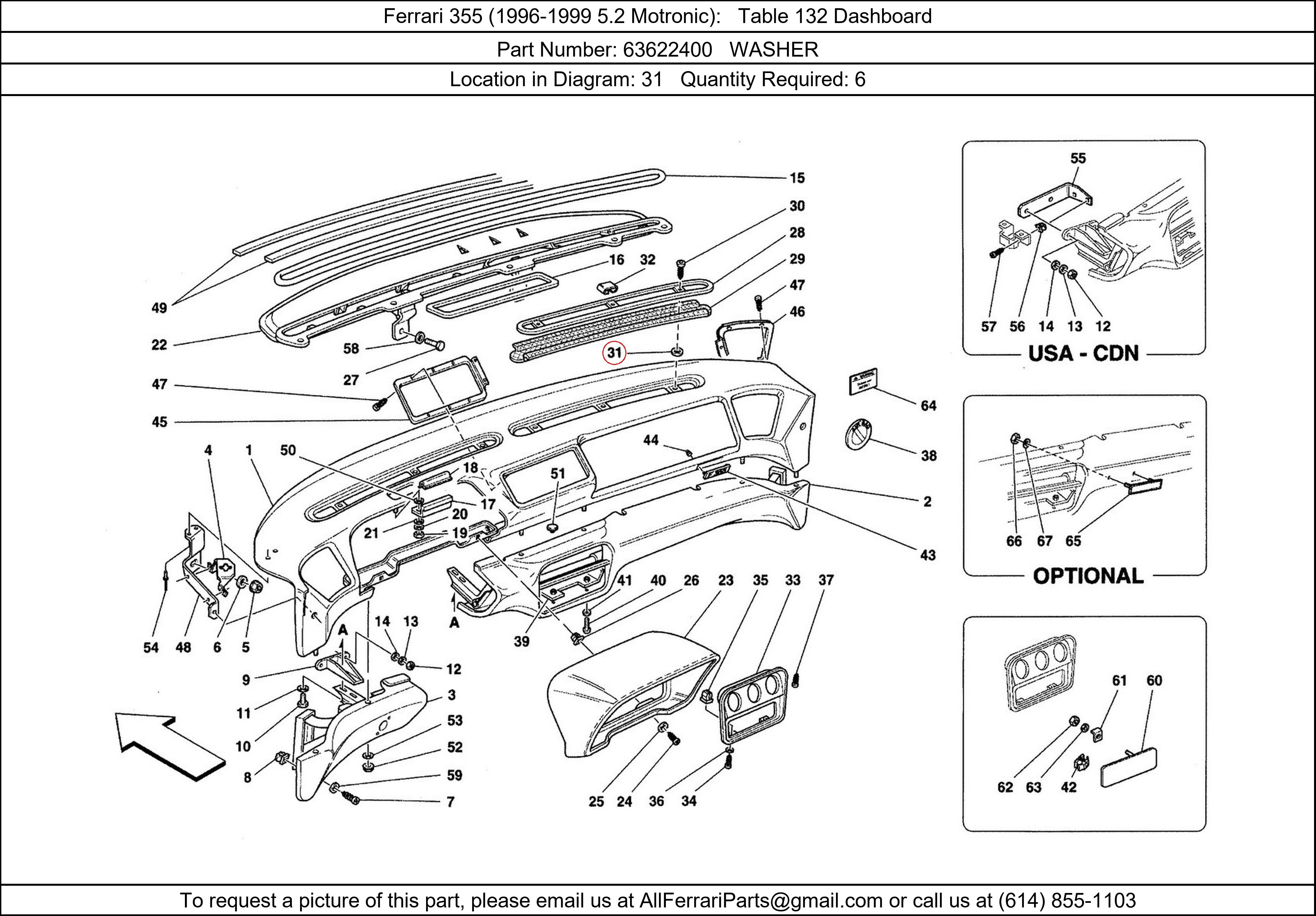 Ferrari Part 63622400