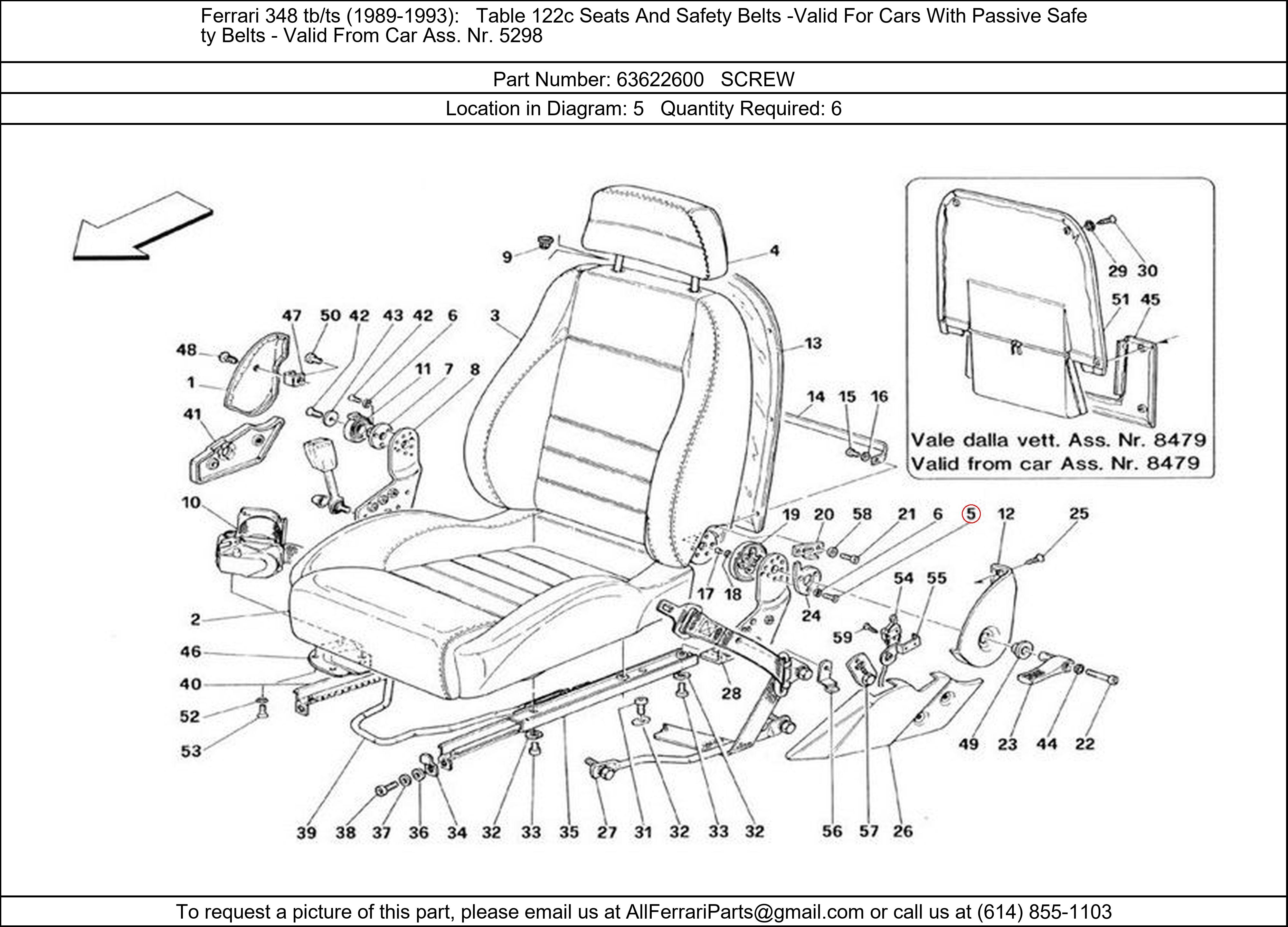 Ferrari Part 63622600