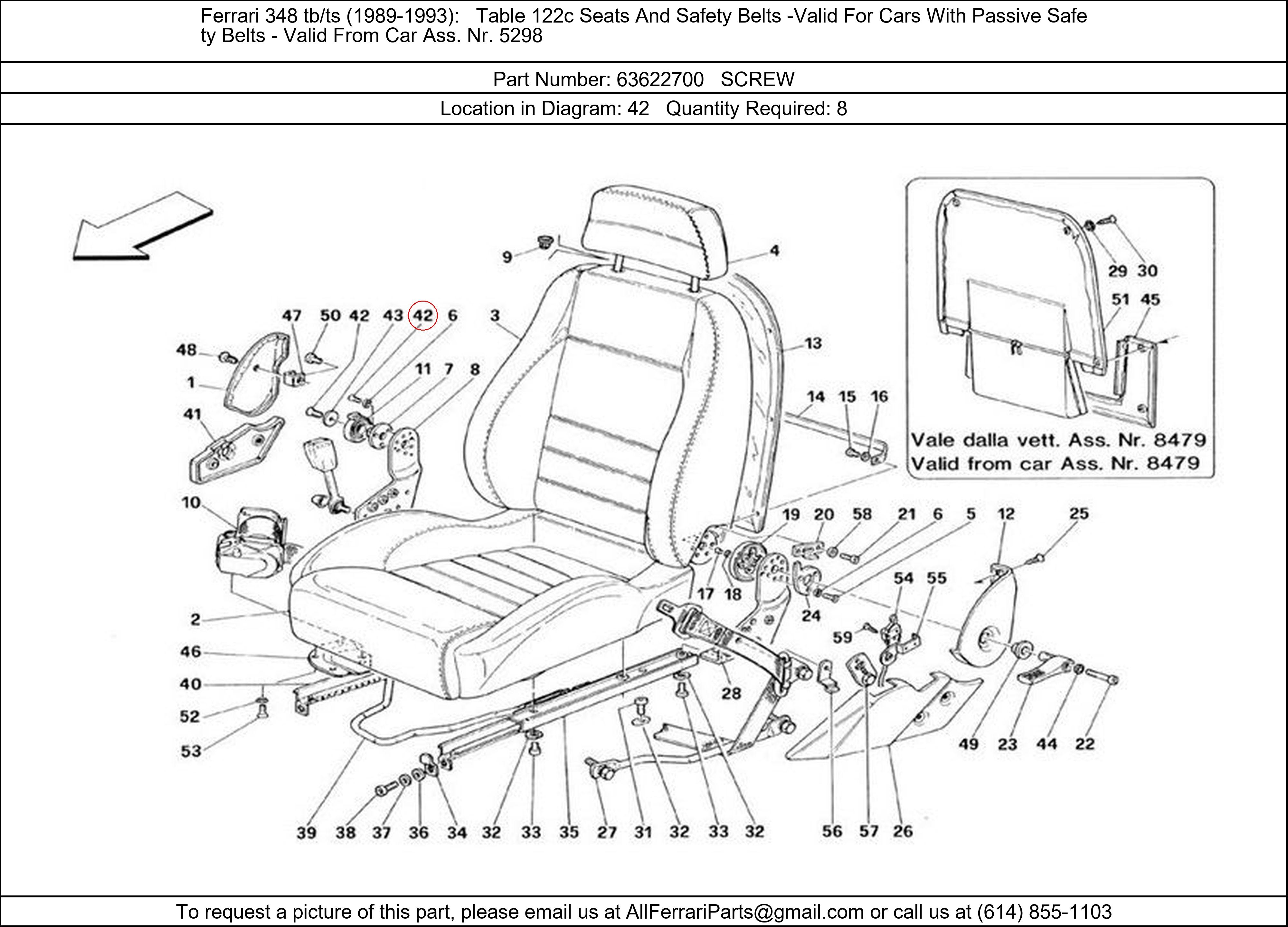 Ferrari Part 63622700