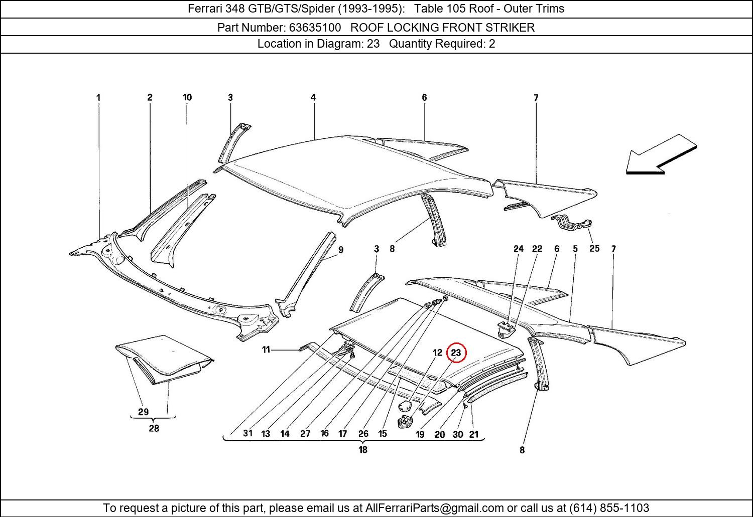 Ferrari Part 63635100