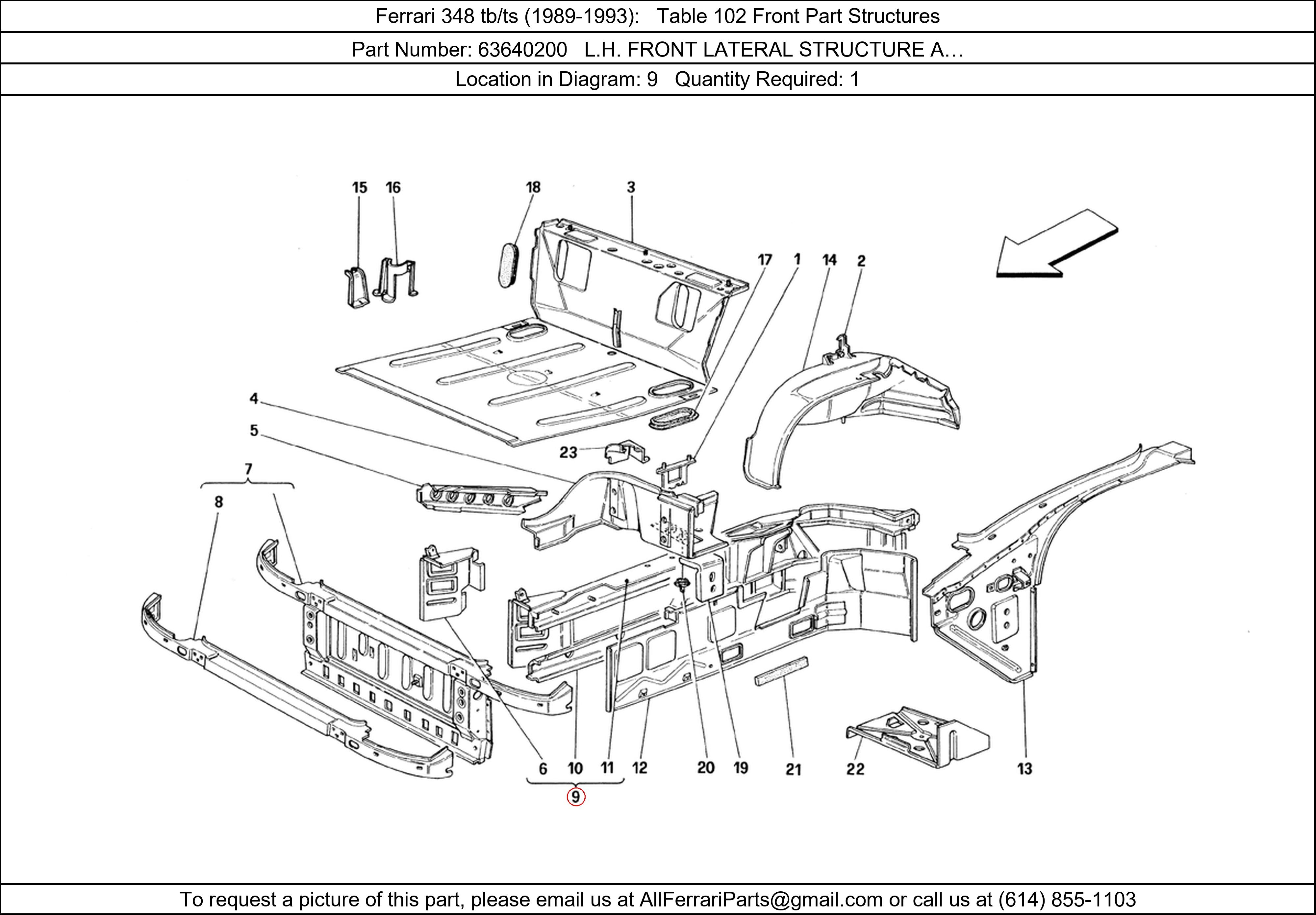 Ferrari Part 63640200