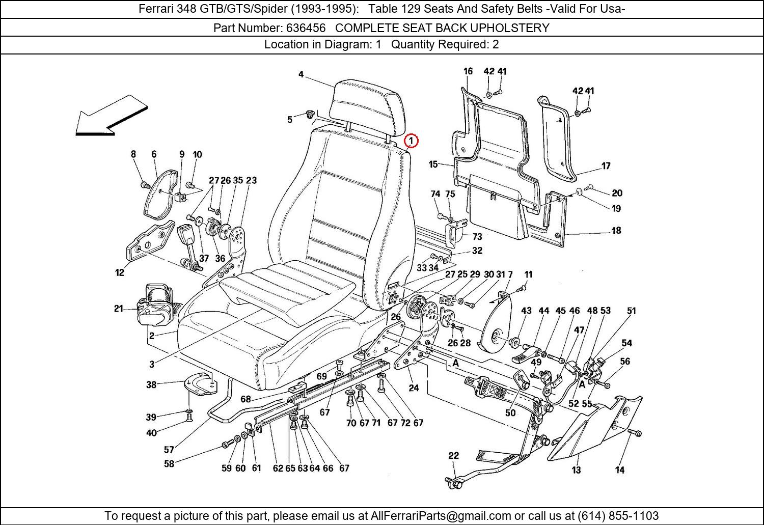 Ferrari Part 636456