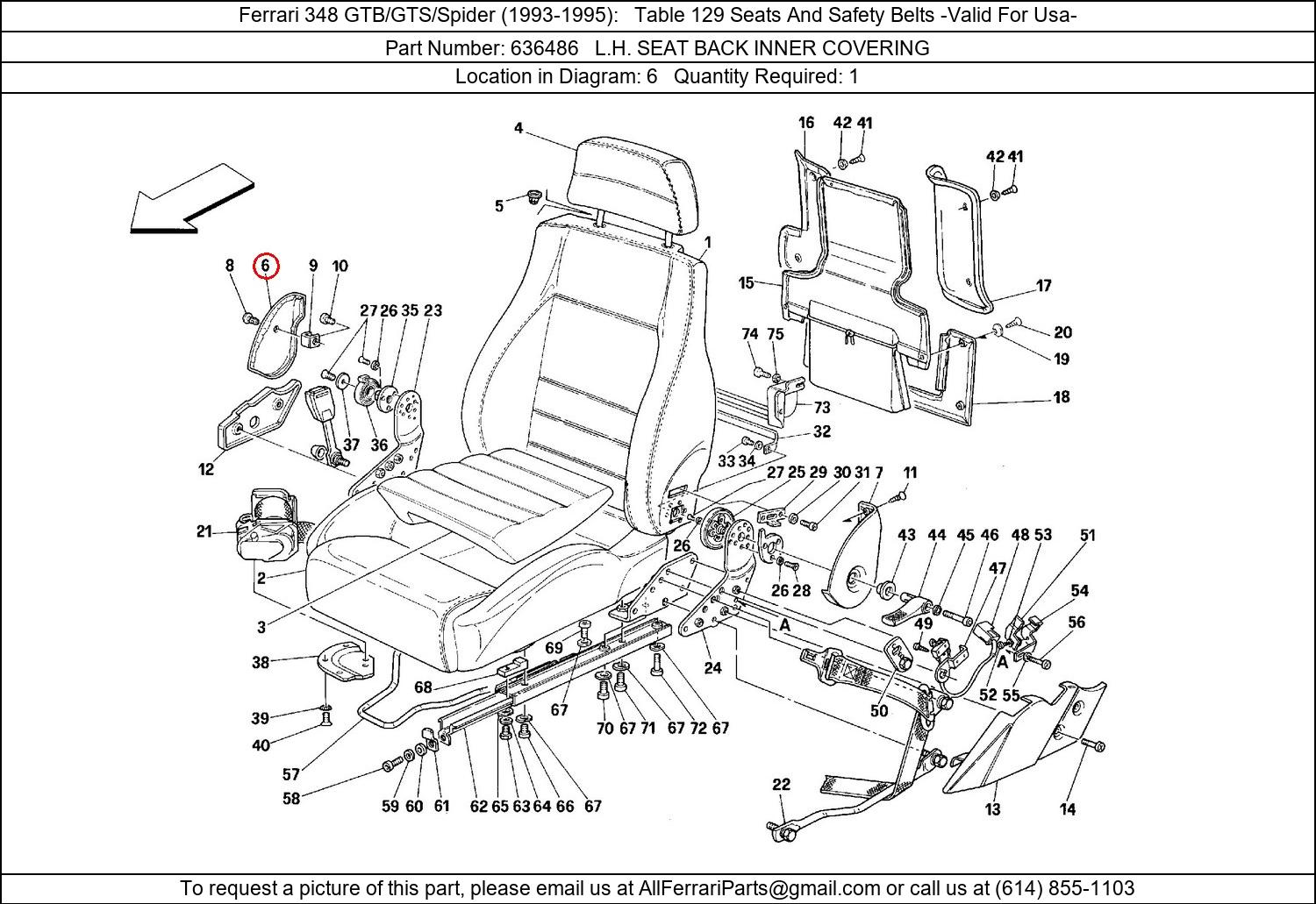 Ferrari Part 636486