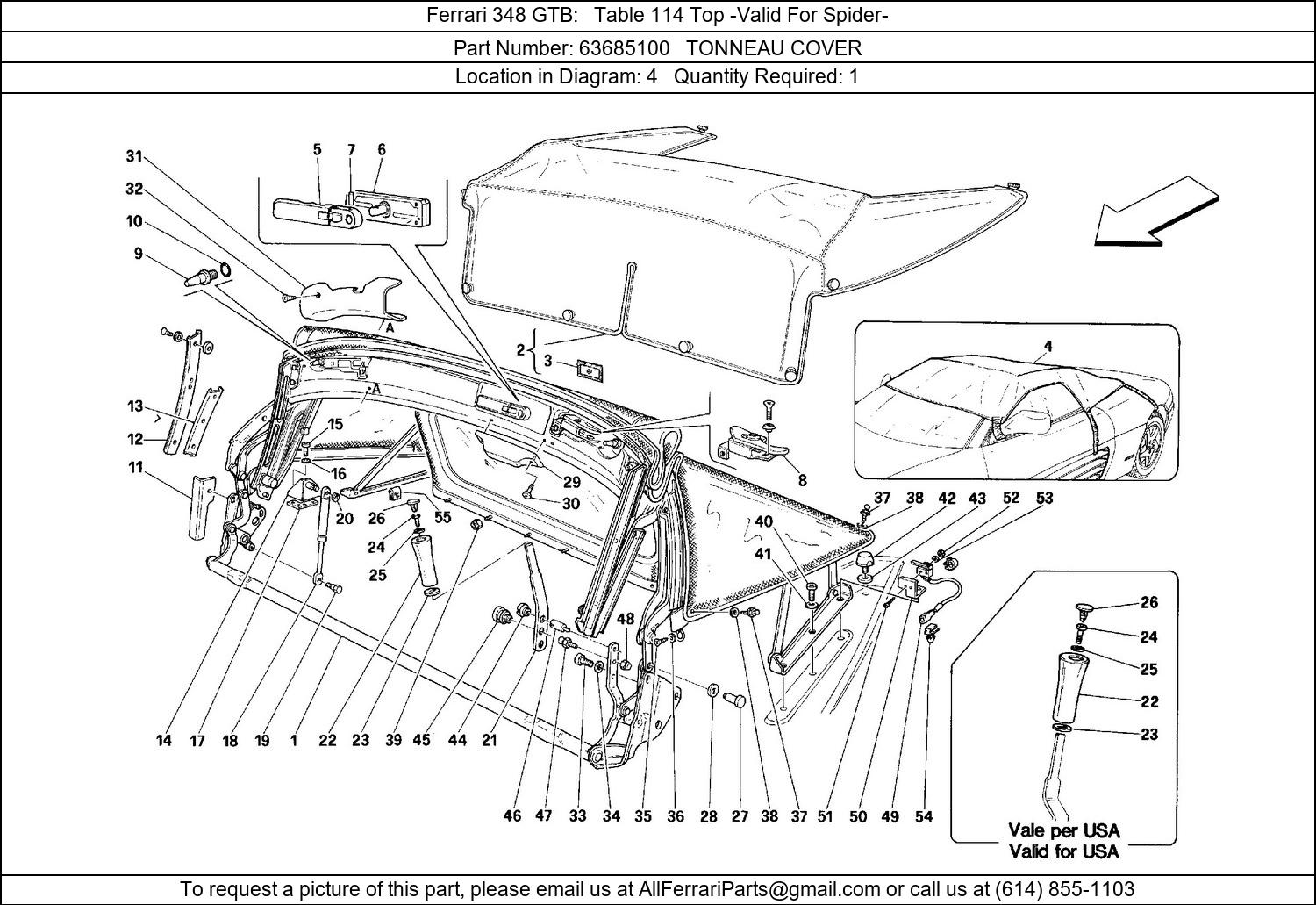 Ferrari Part 63685100