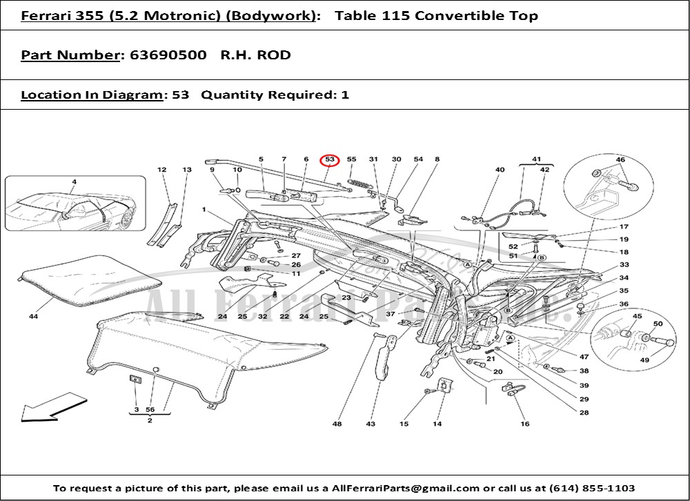 Ferrari Part 63690500