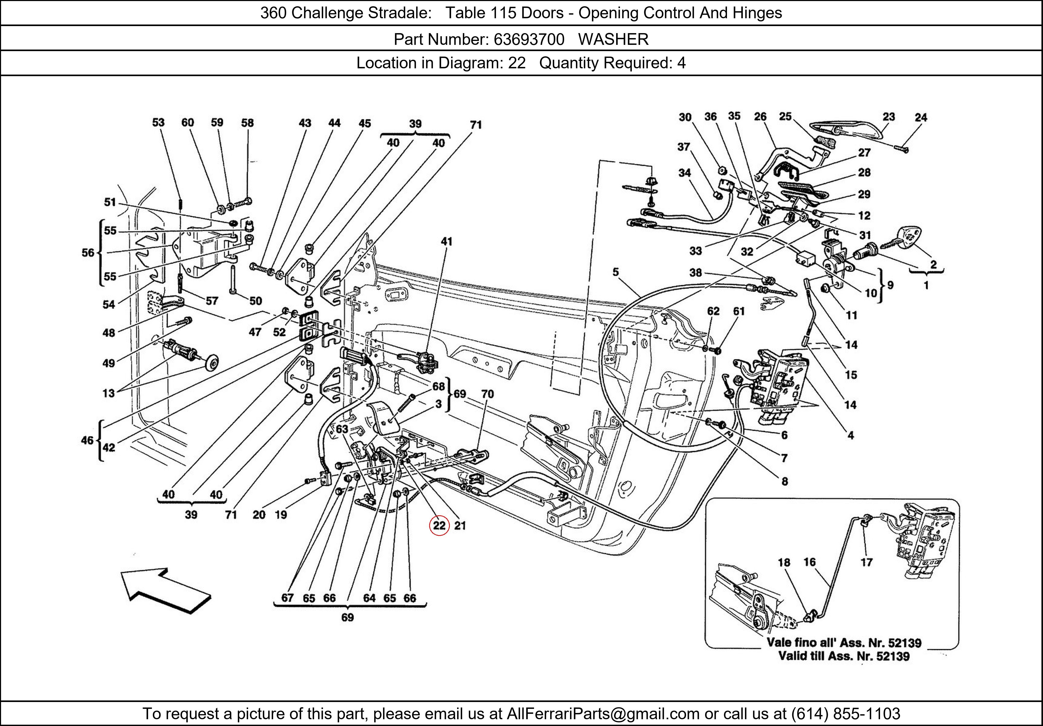 Ferrari Part 63693700