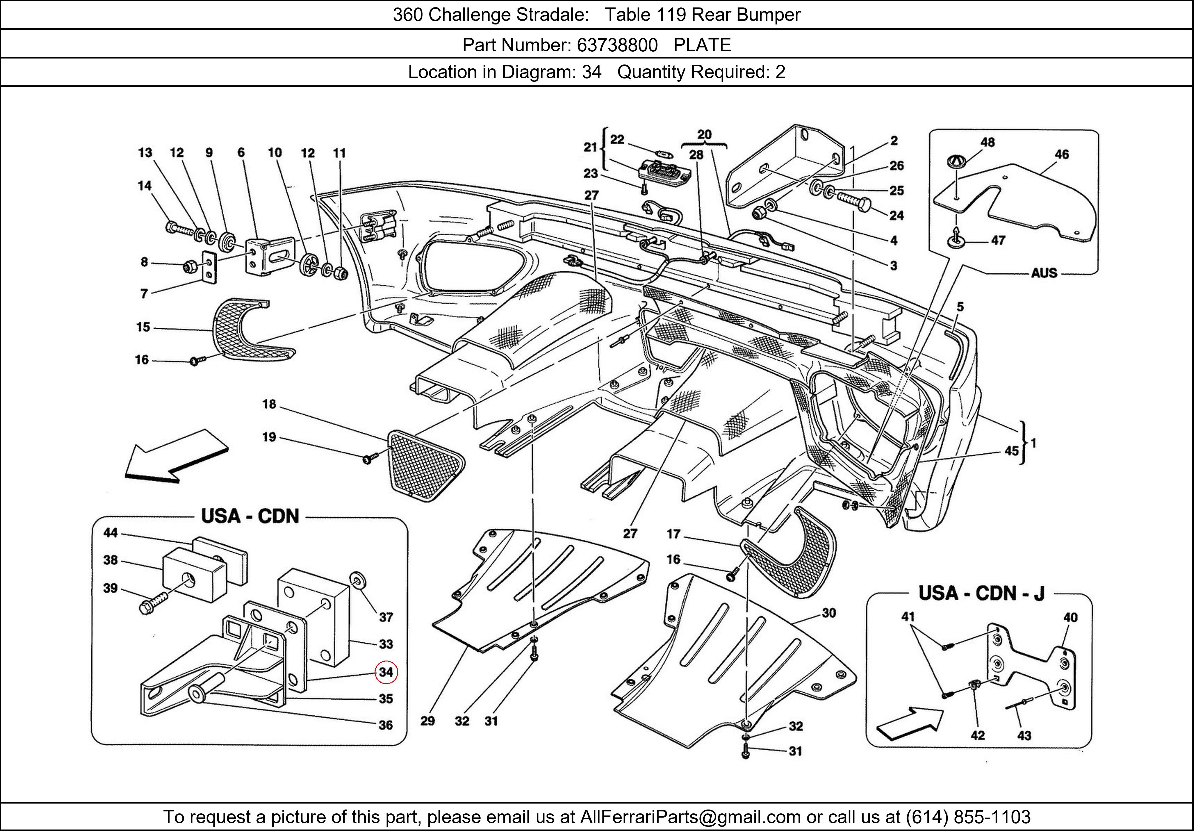 Ferrari Part 63738800