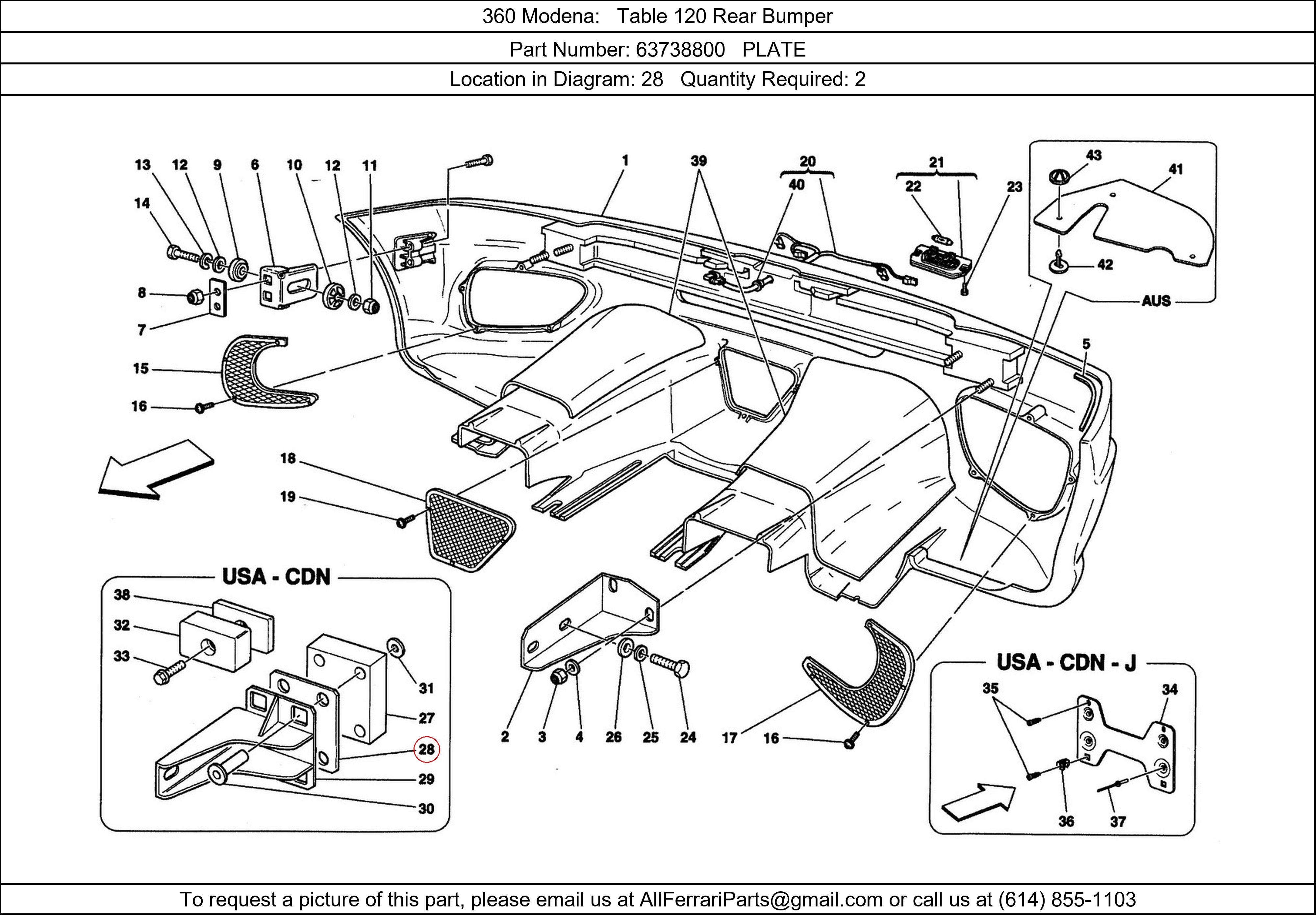 Ferrari Part 63738800