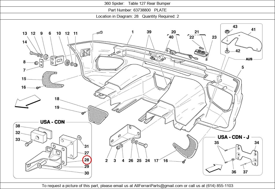 Ferrari Part 63738800