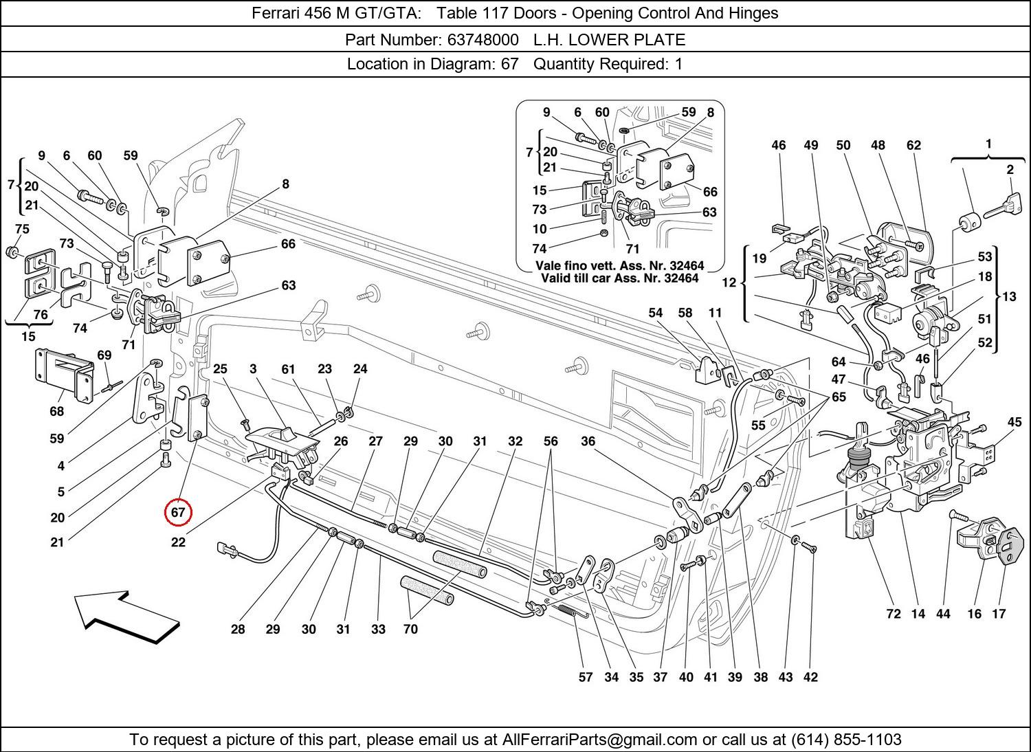 Ferrari Part 63748000