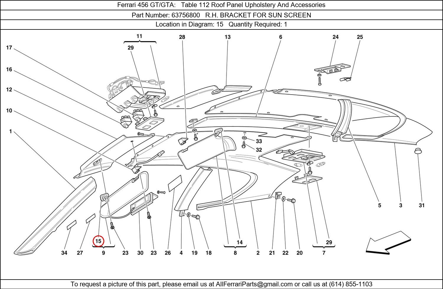 Ferrari Part 63756800