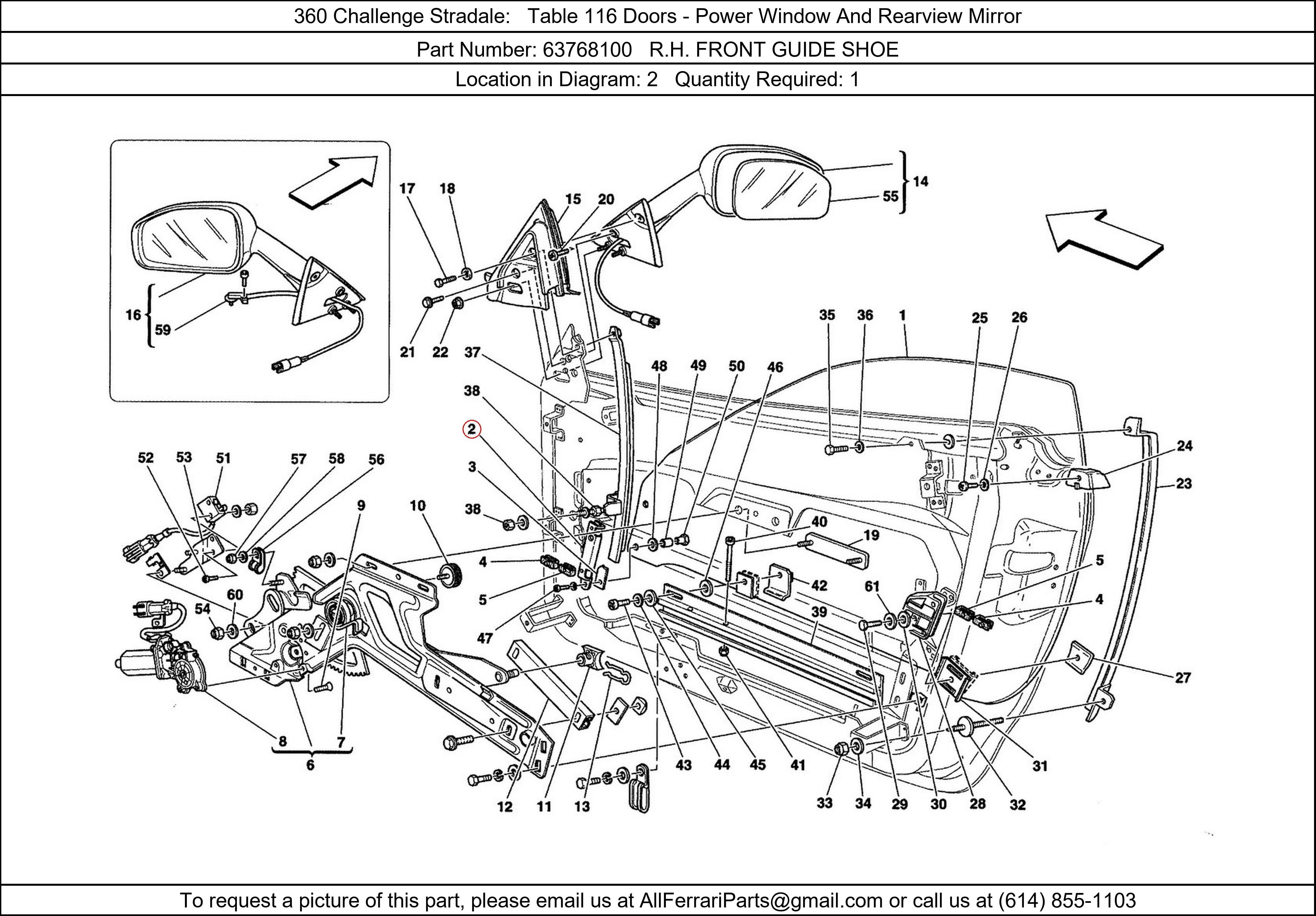 Ferrari Part 63768100