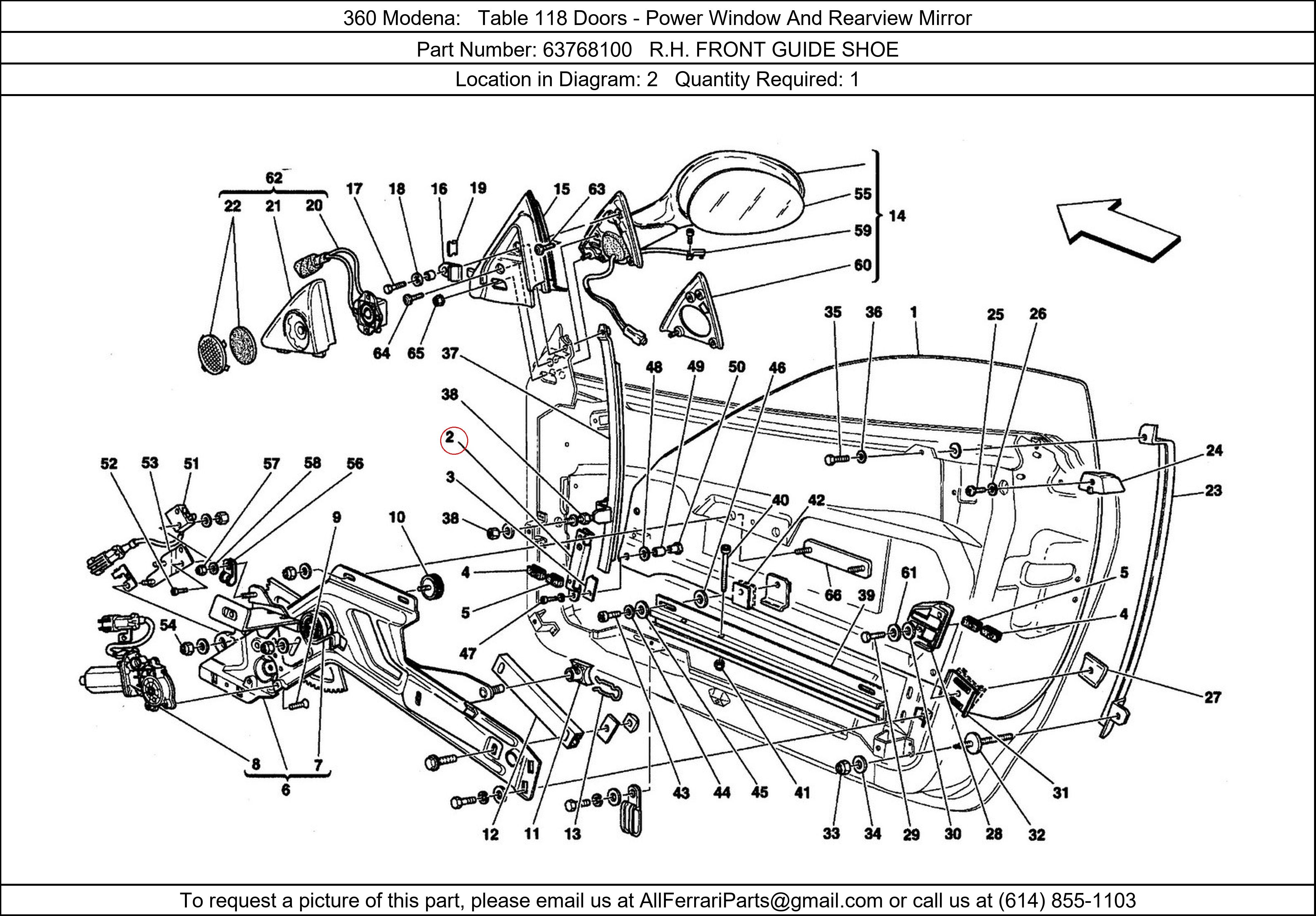 Ferrari Part 63768100