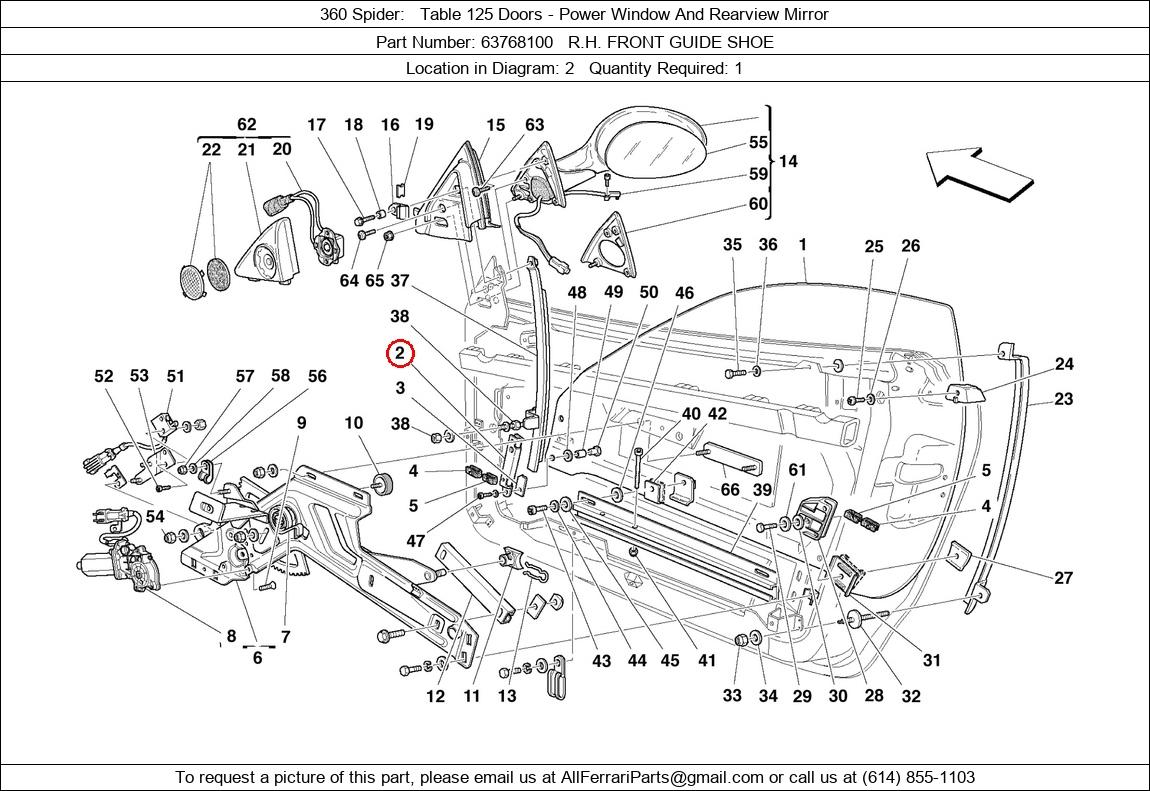 Ferrari Part 63768100