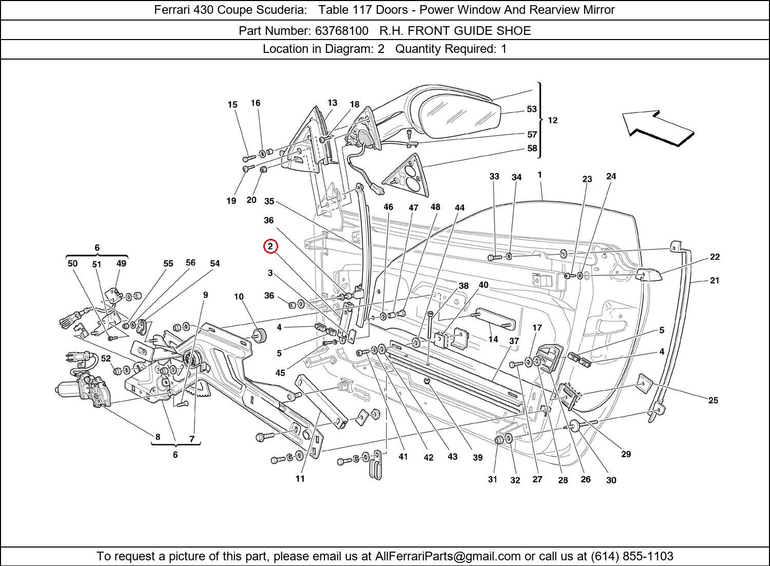 Ferrari Part 63768100