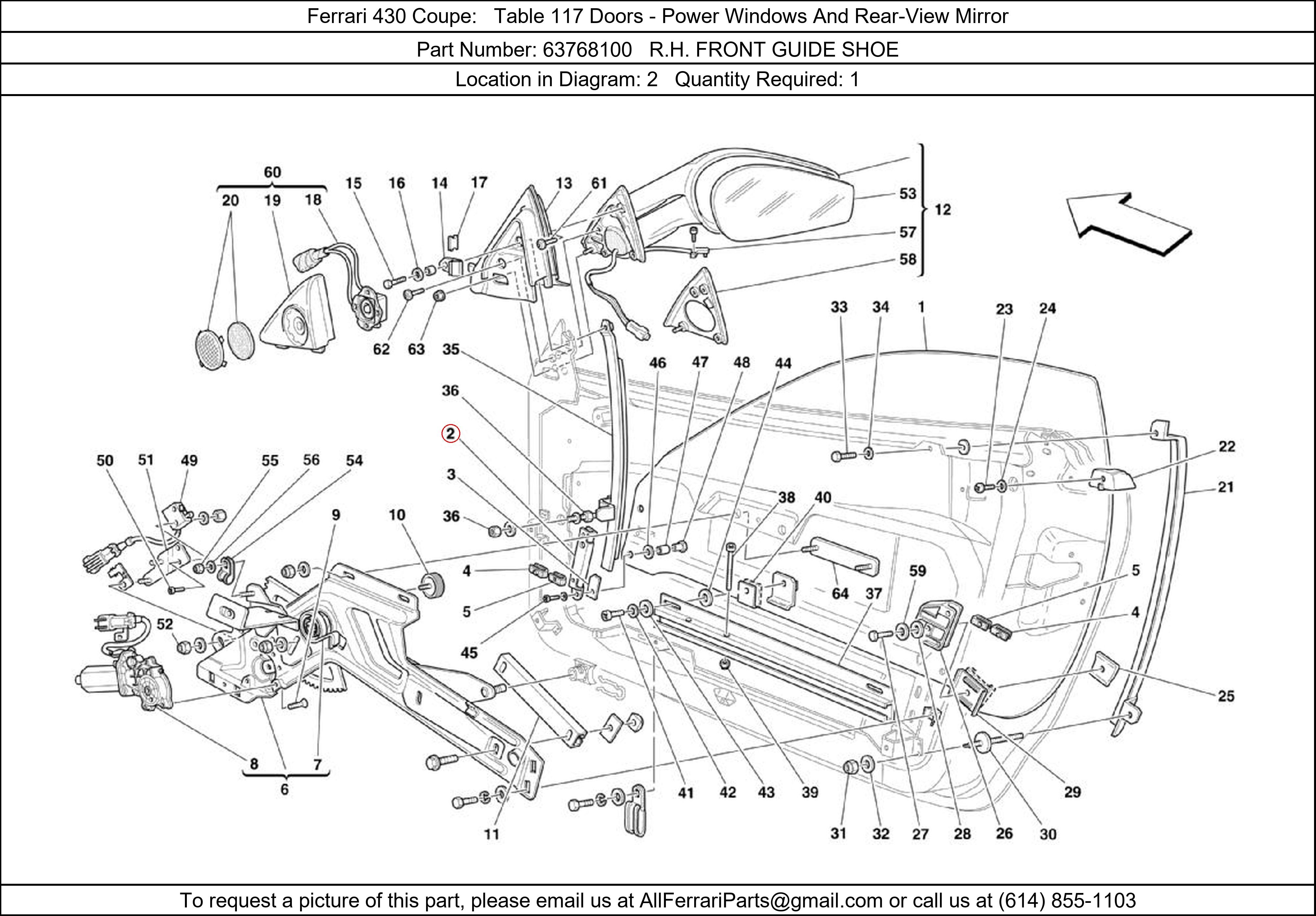 Ferrari Part 63768100