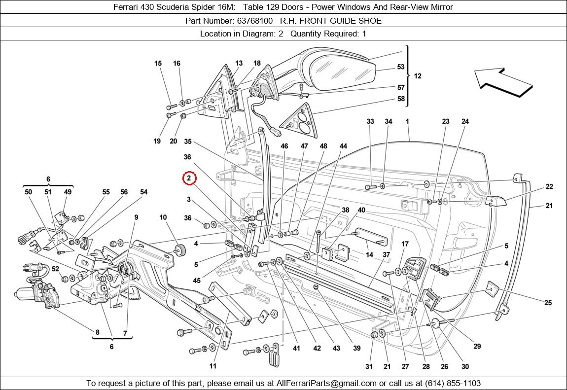 Ferrari Part 63768100