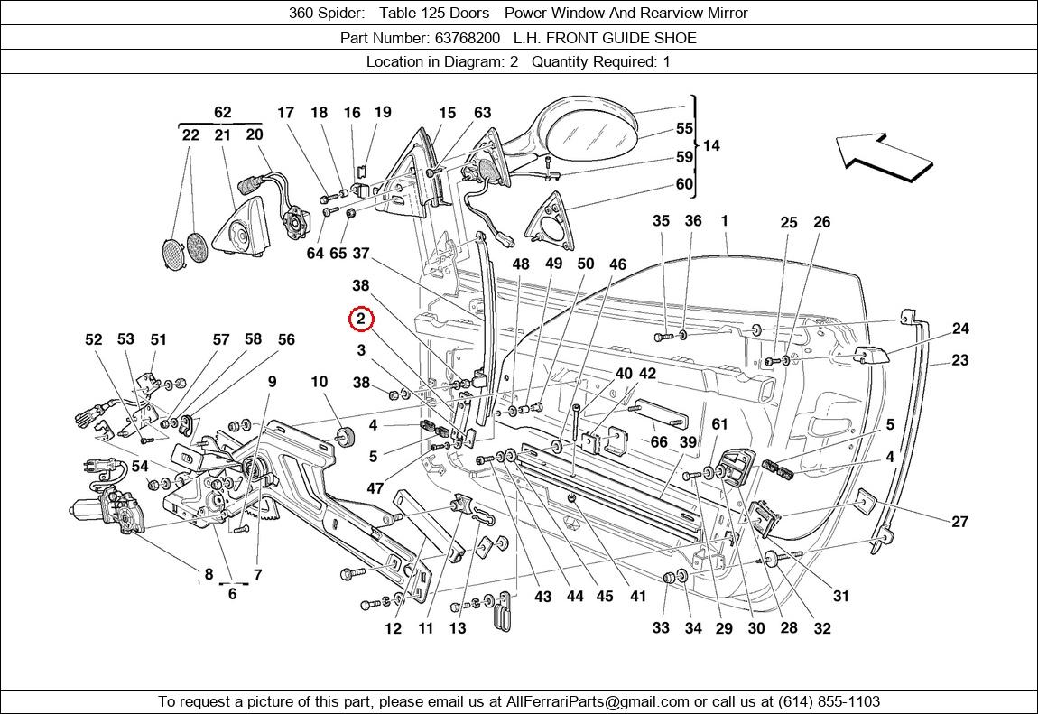 Ferrari Part 63768200