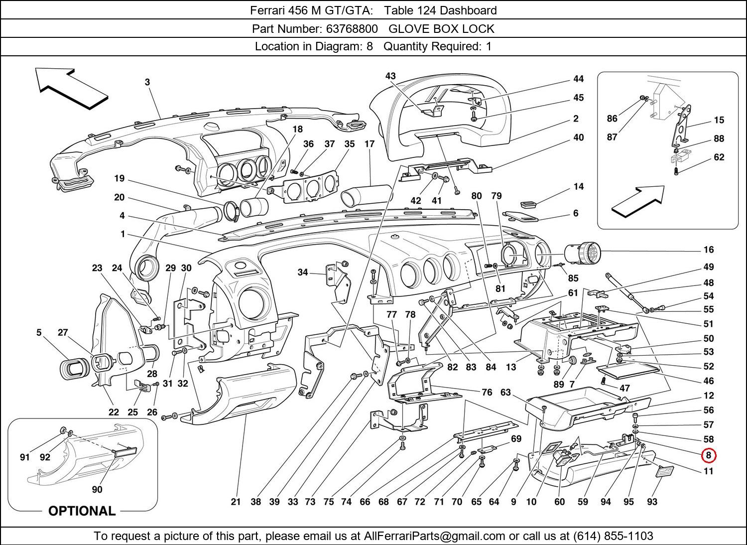 Ferrari Part 63768800