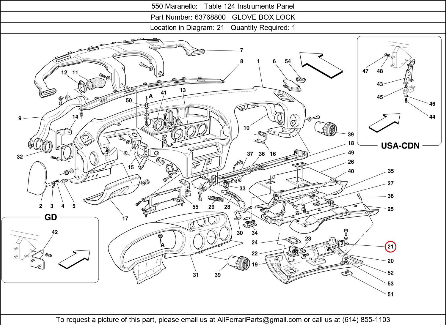 Ferrari Part 63768800