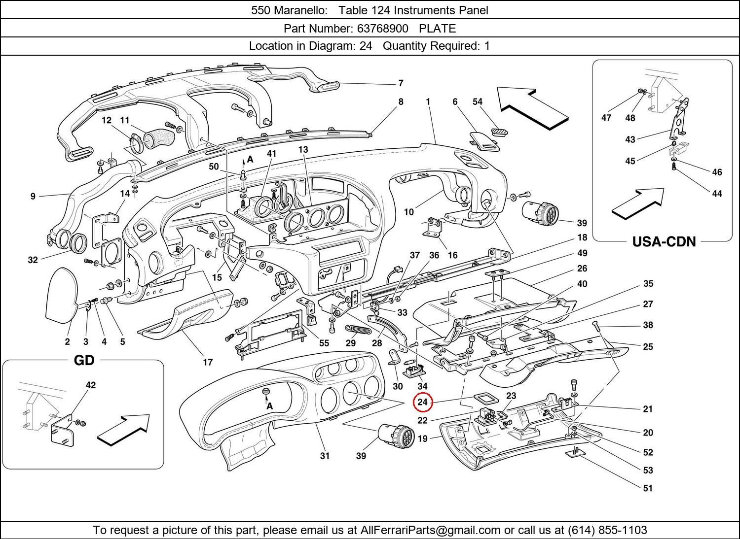 Ferrari Part 63768900