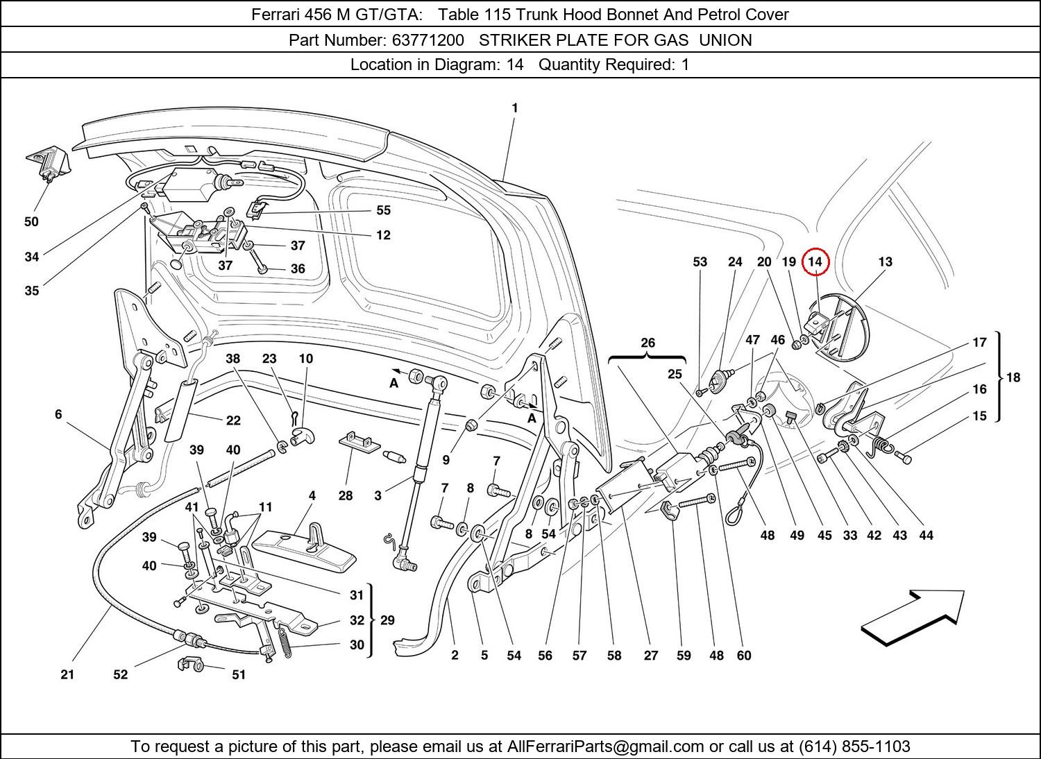 Ferrari Part 63771200