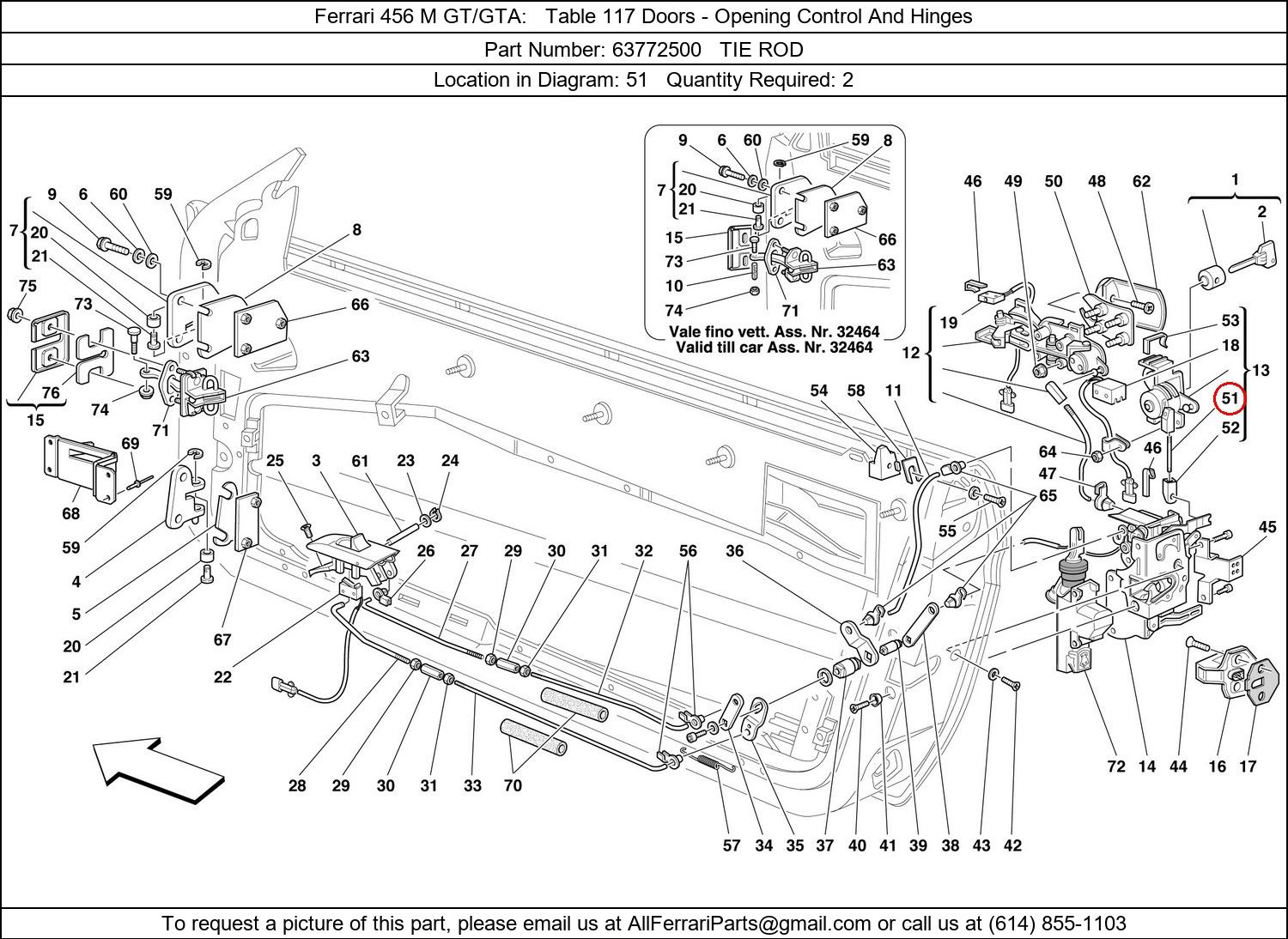 Ferrari Part 63772500