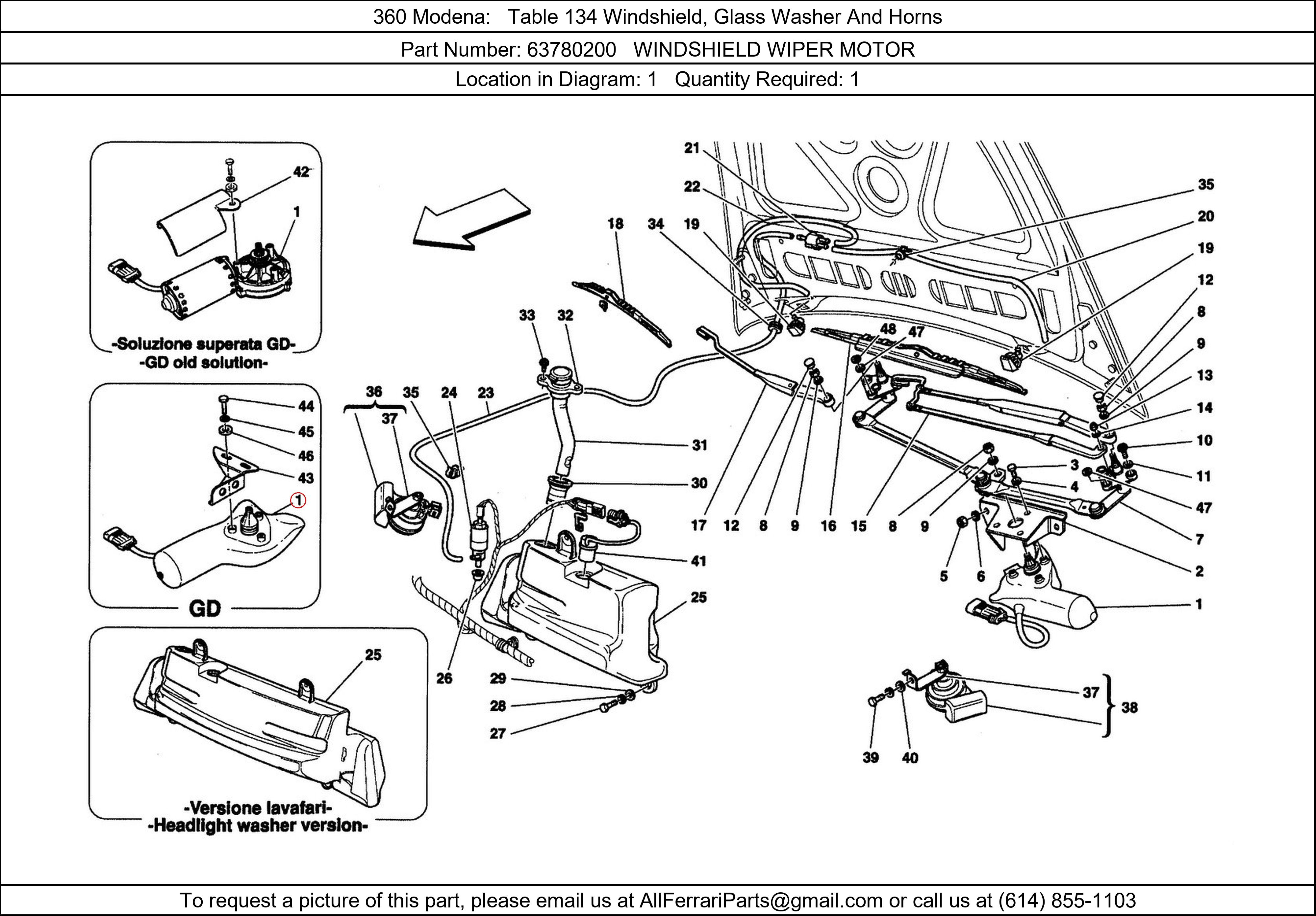 Ferrari Part 63780200