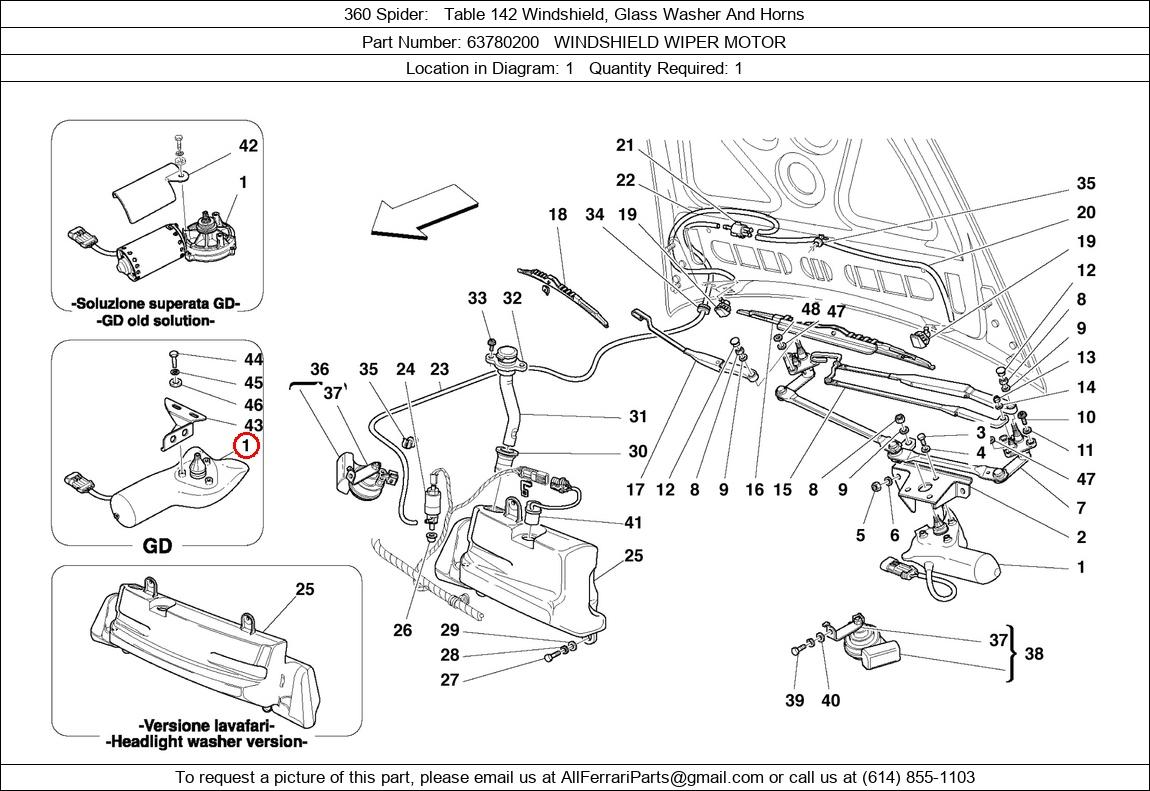 Ferrari Part 63780200