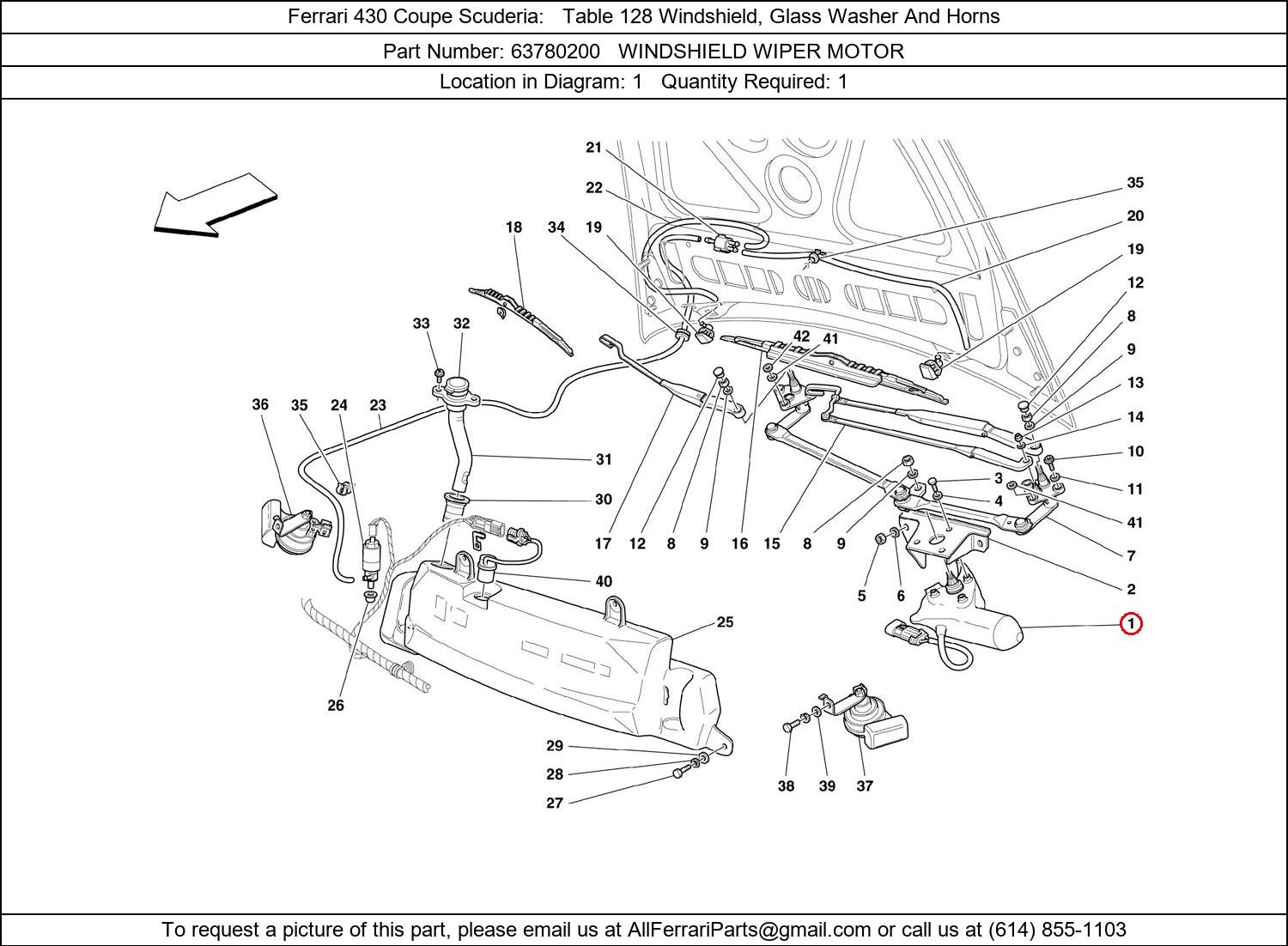 Ferrari Part 63780200