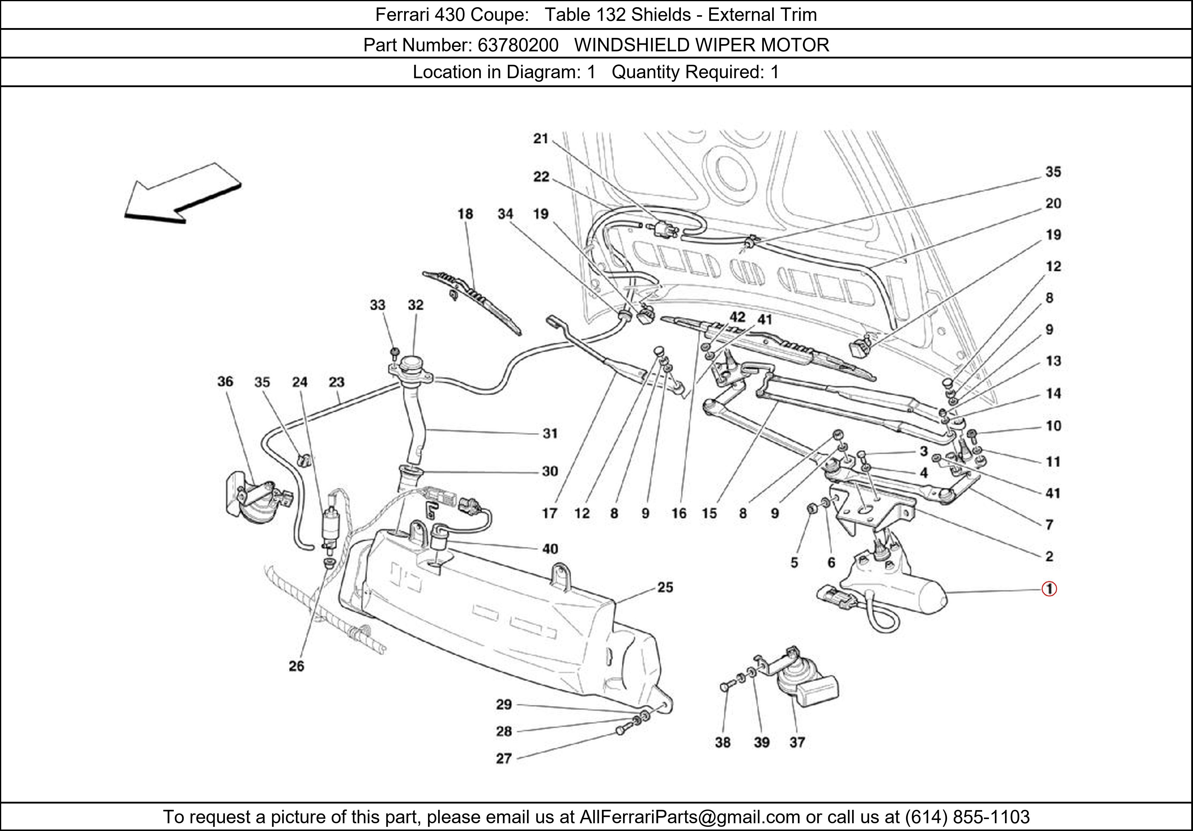 Ferrari Part 63780200