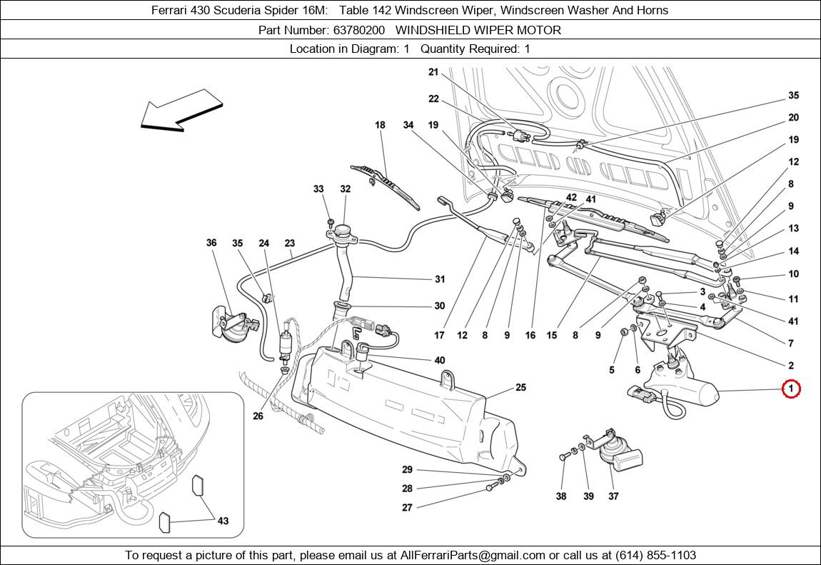 Ferrari Part 63780200