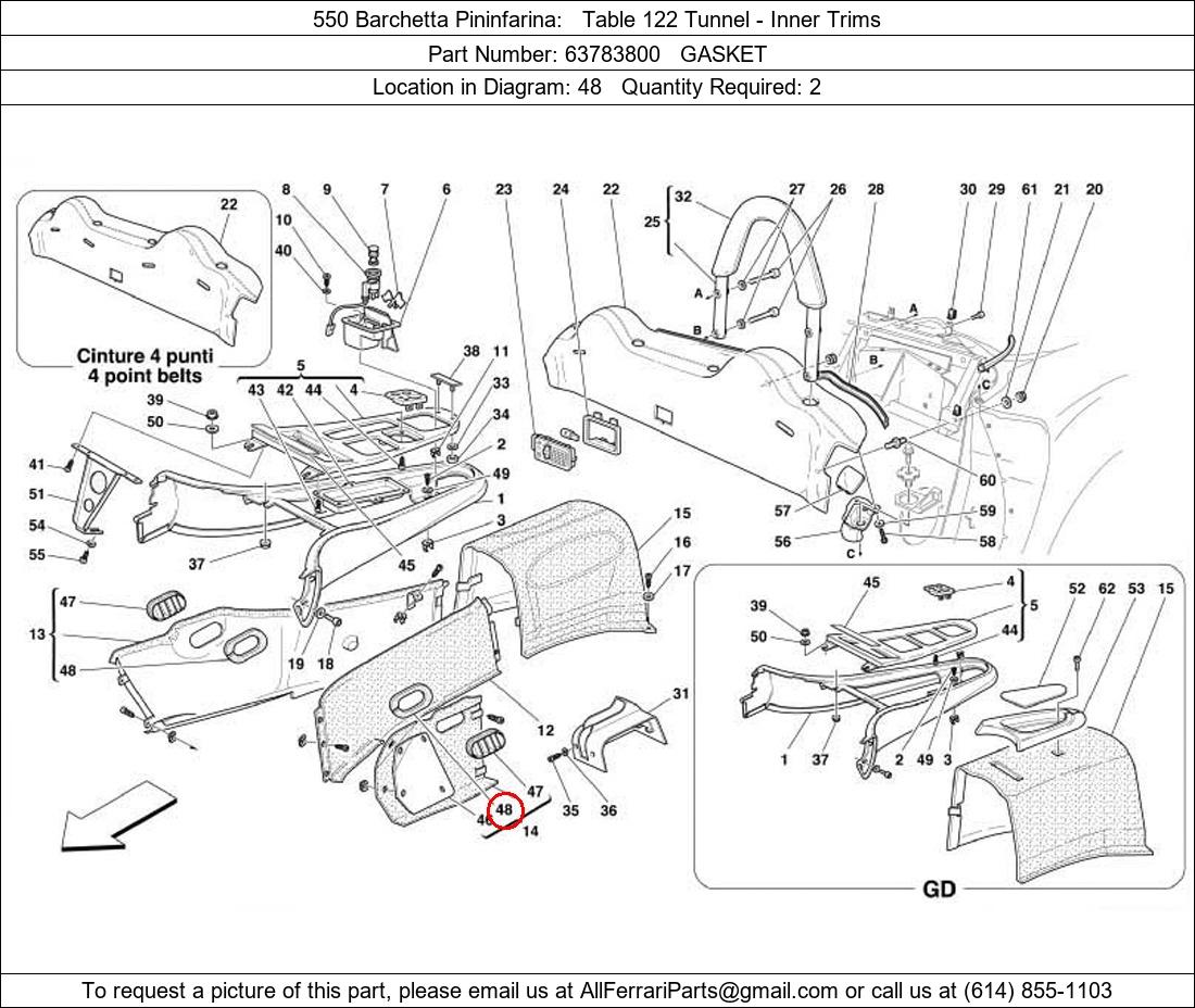 Ferrari Part 63783800