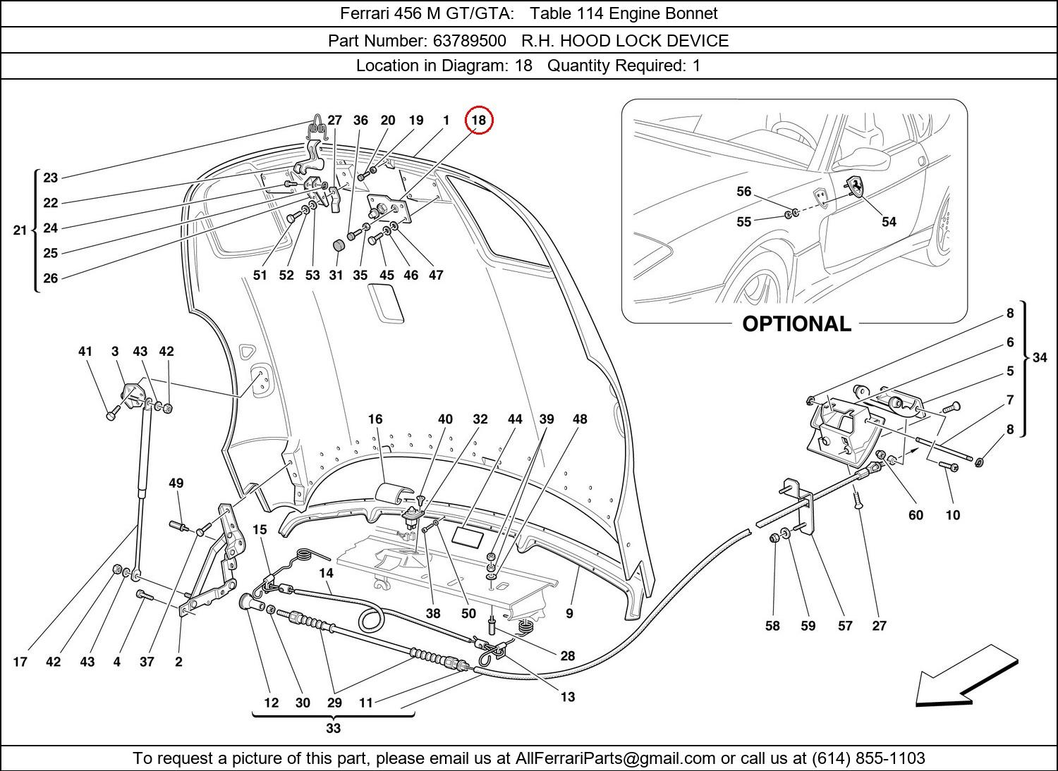 Ferrari Part 63789500