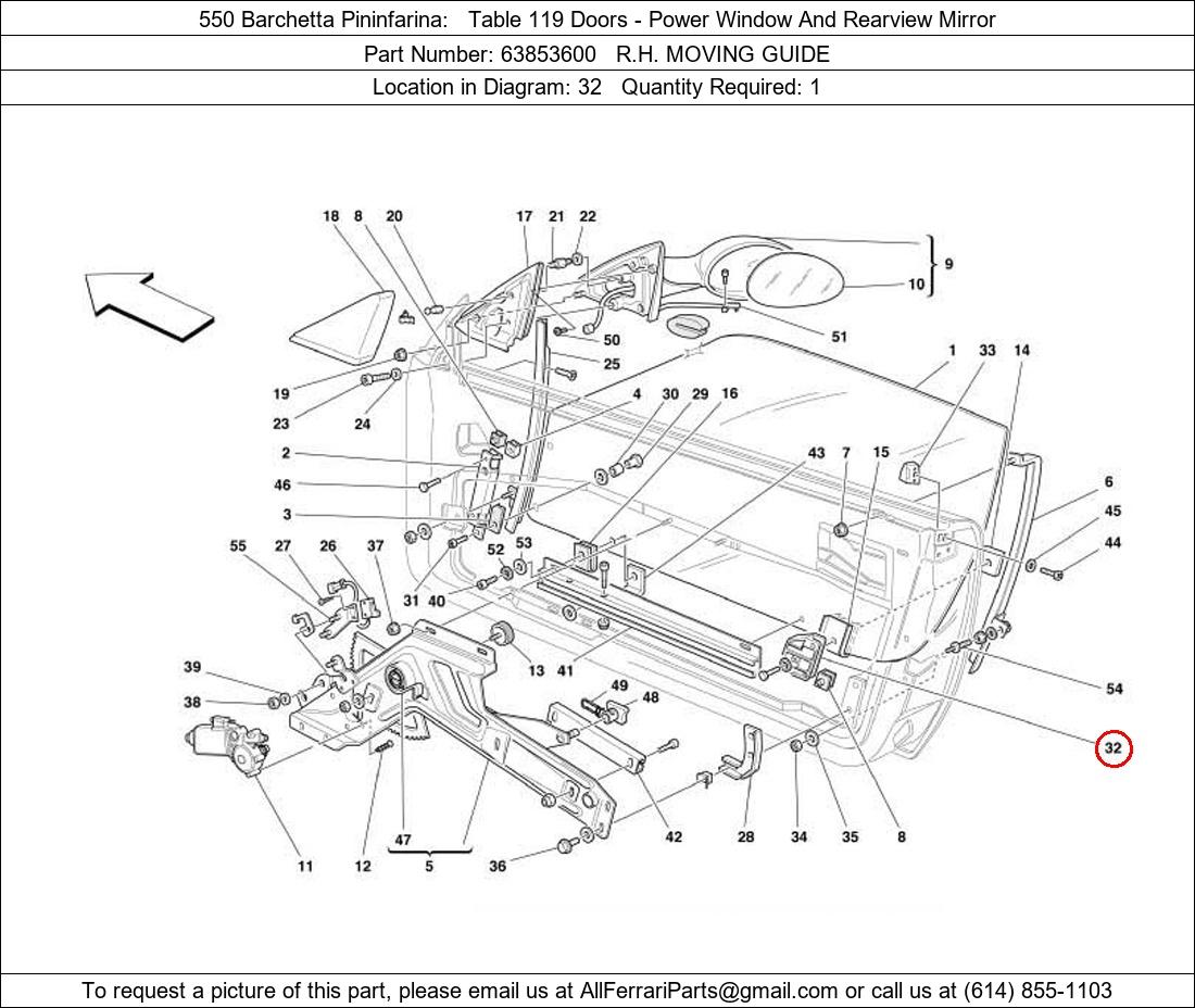 Ferrari Part 63853600