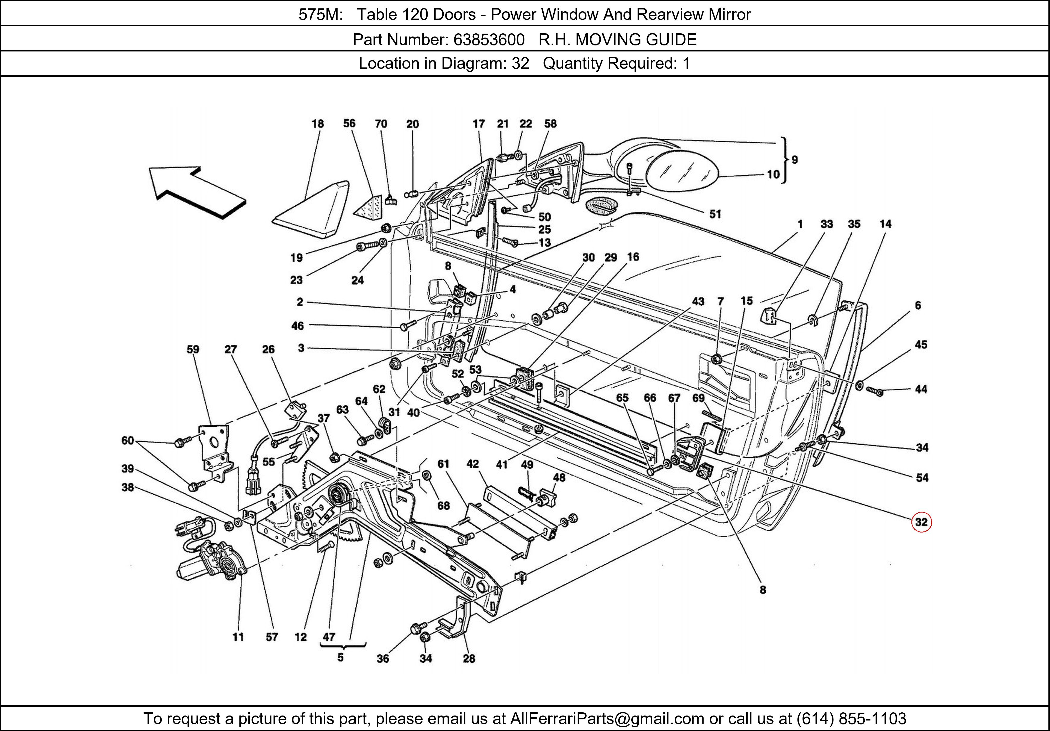 Ferrari Part 63853600