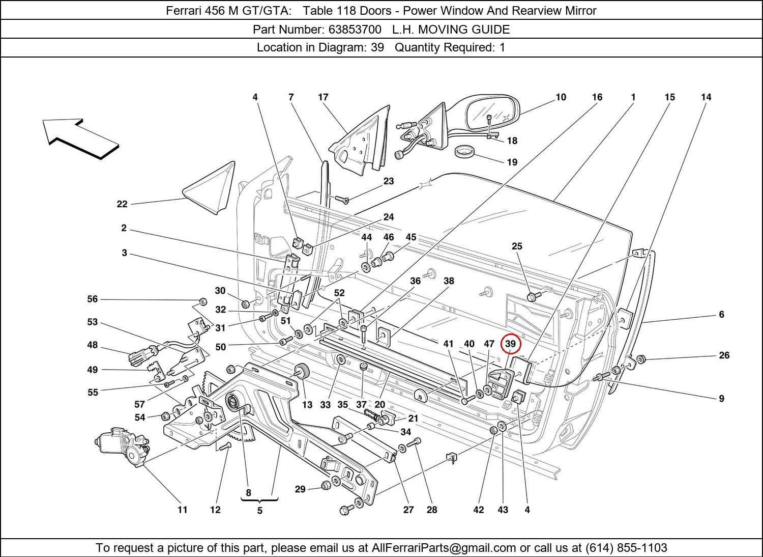 Ferrari Part 63853700