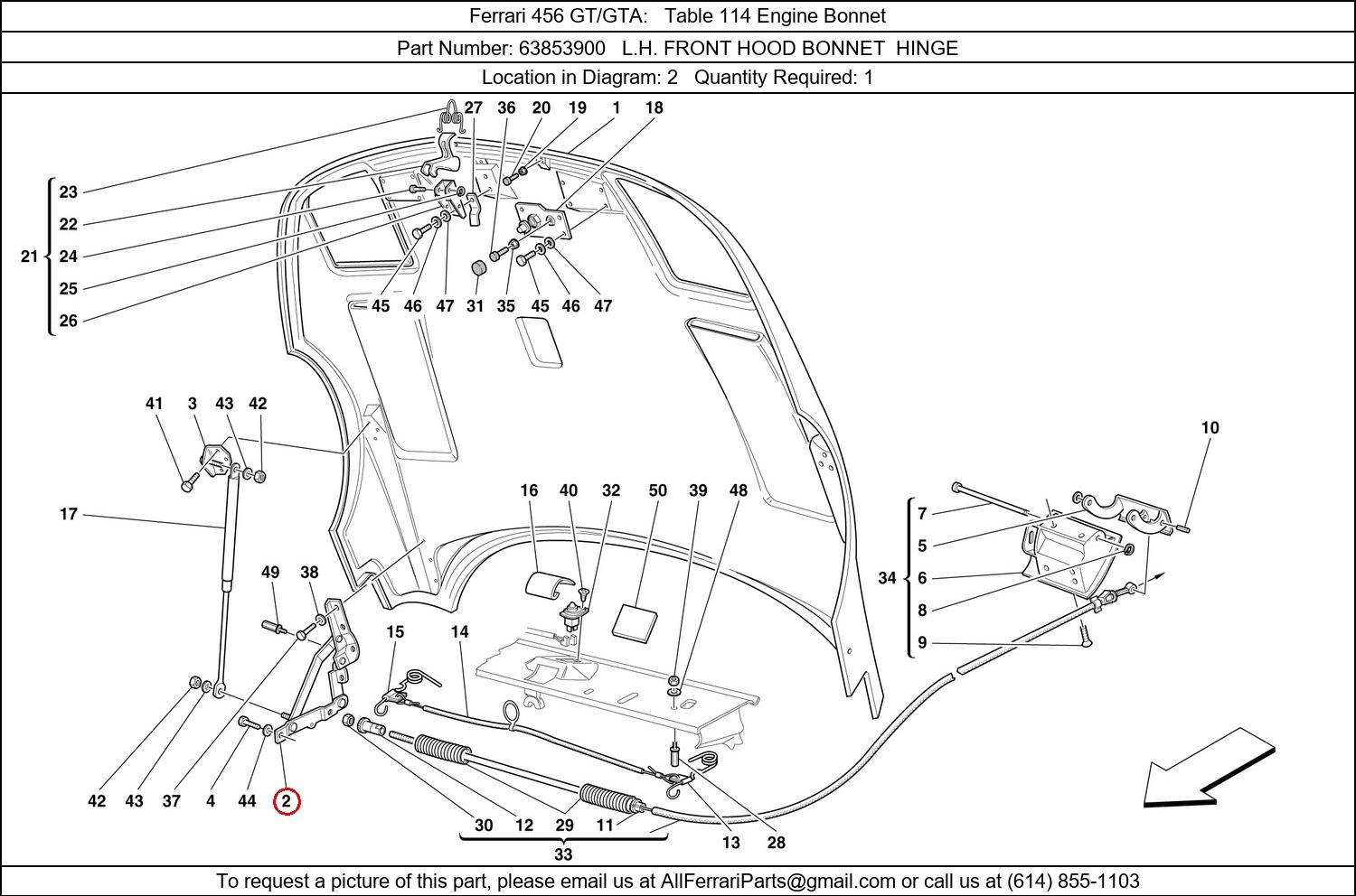 Ferrari Part 63853900