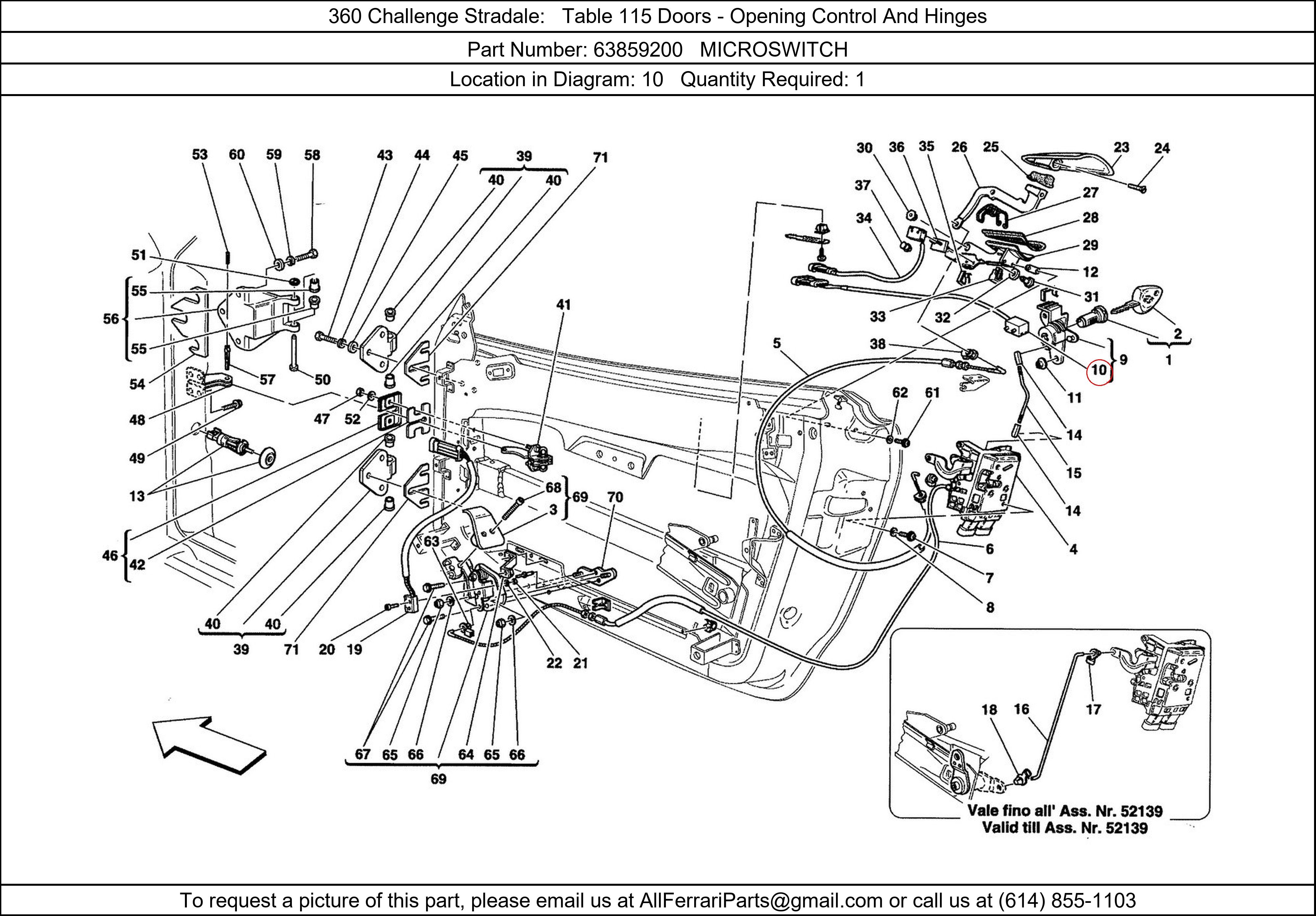 Ferrari Part 63859200