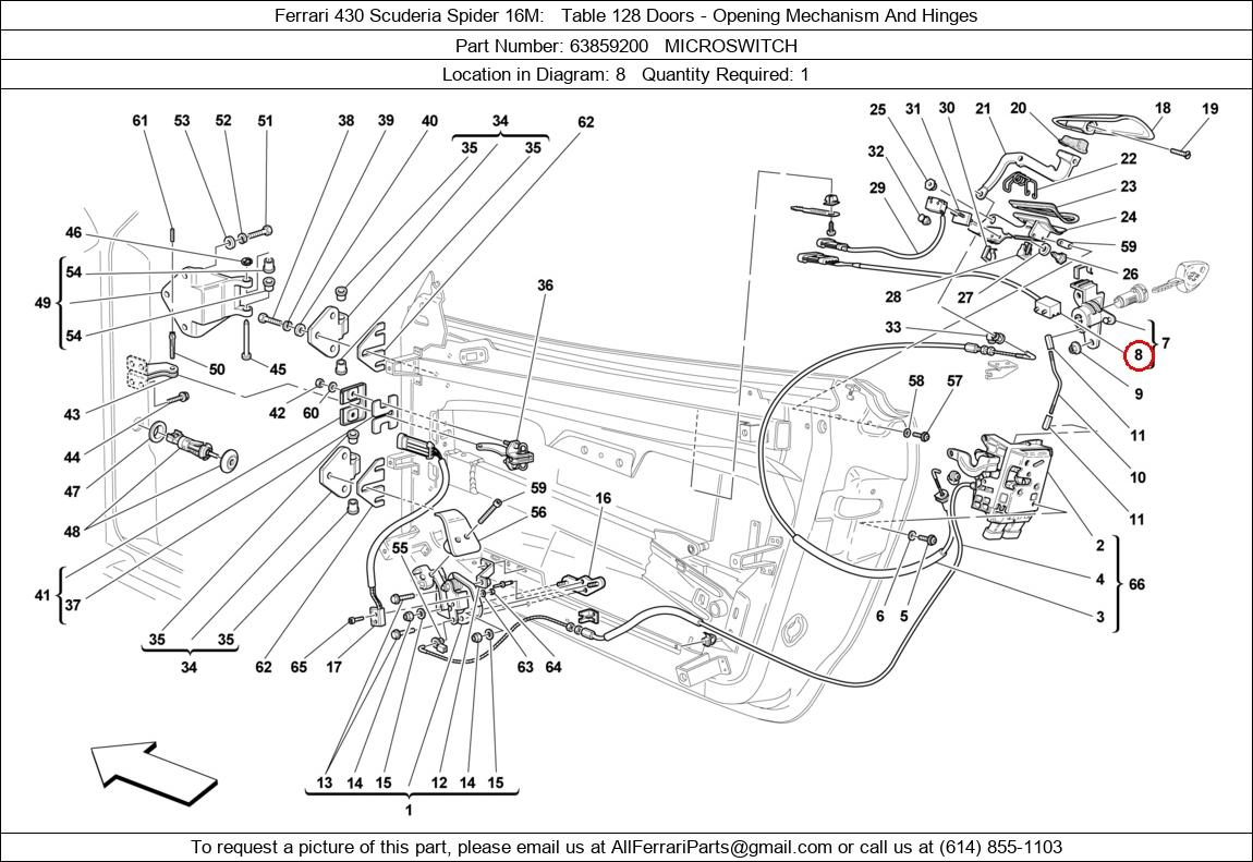 Ferrari Part 63859200