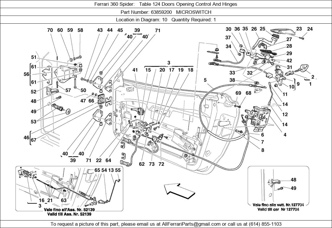 Ferrari Part 63859200