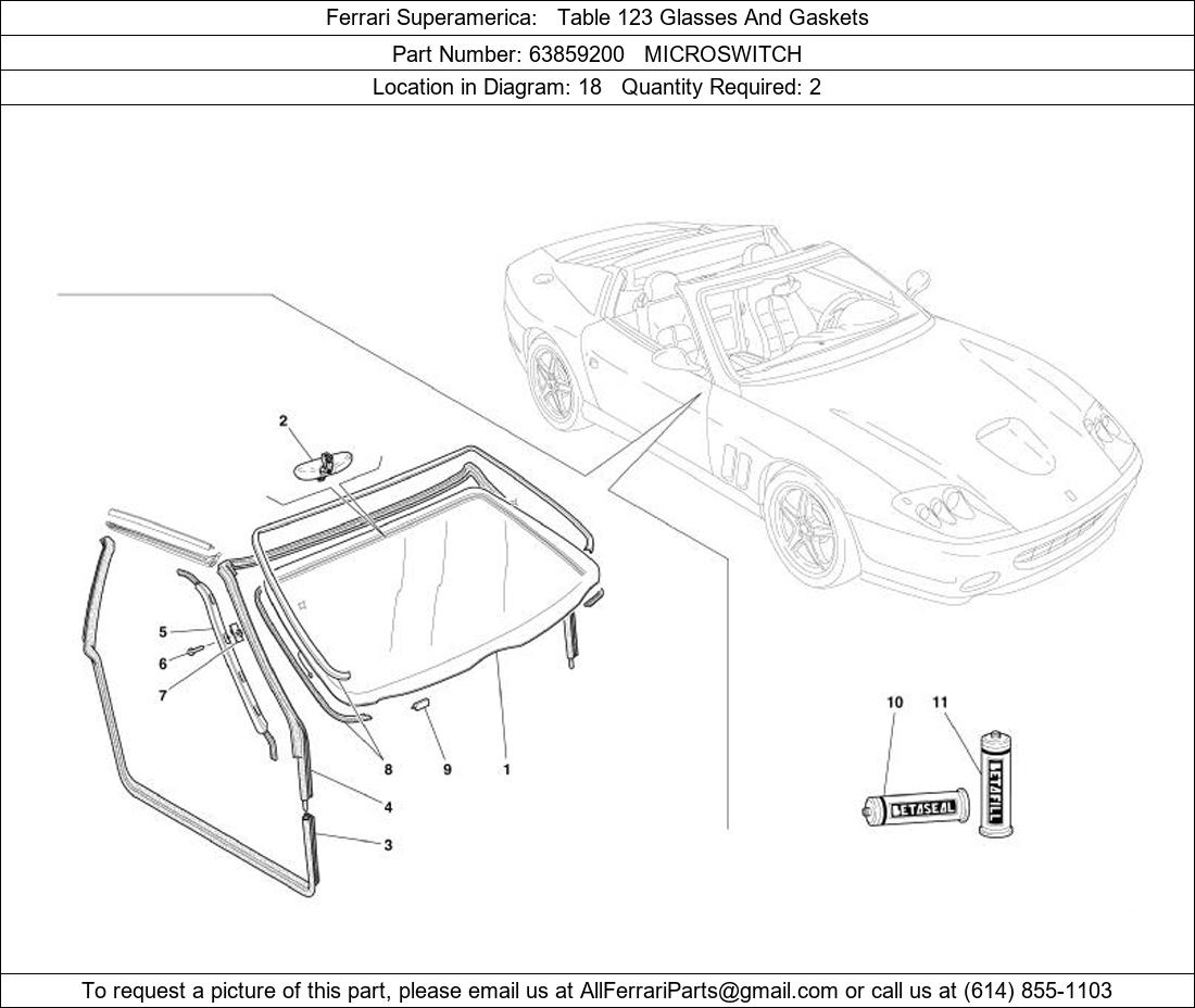 Ferrari Part 63859200