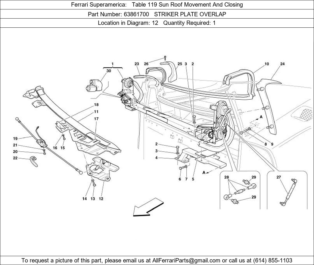 Ferrari Part 63861700