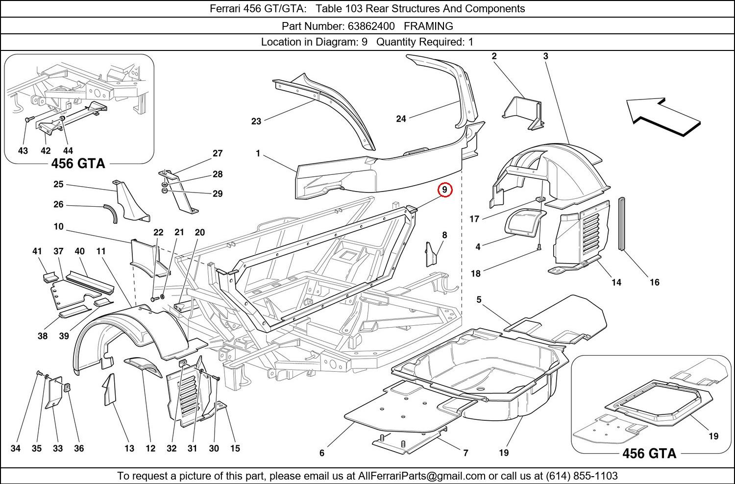 Ferrari Part 63862400