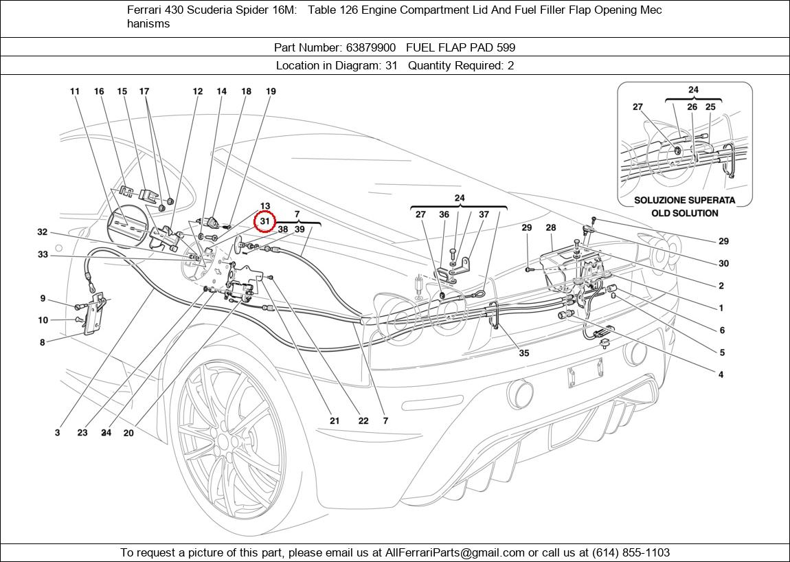 Ferrari Part 63879900