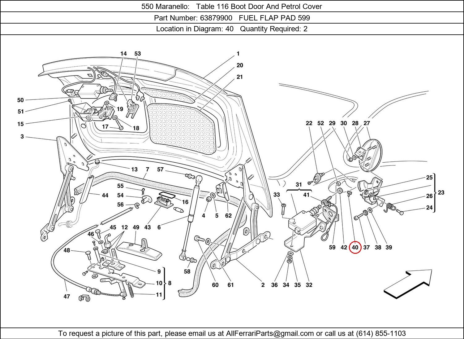 Ferrari Part 63879900