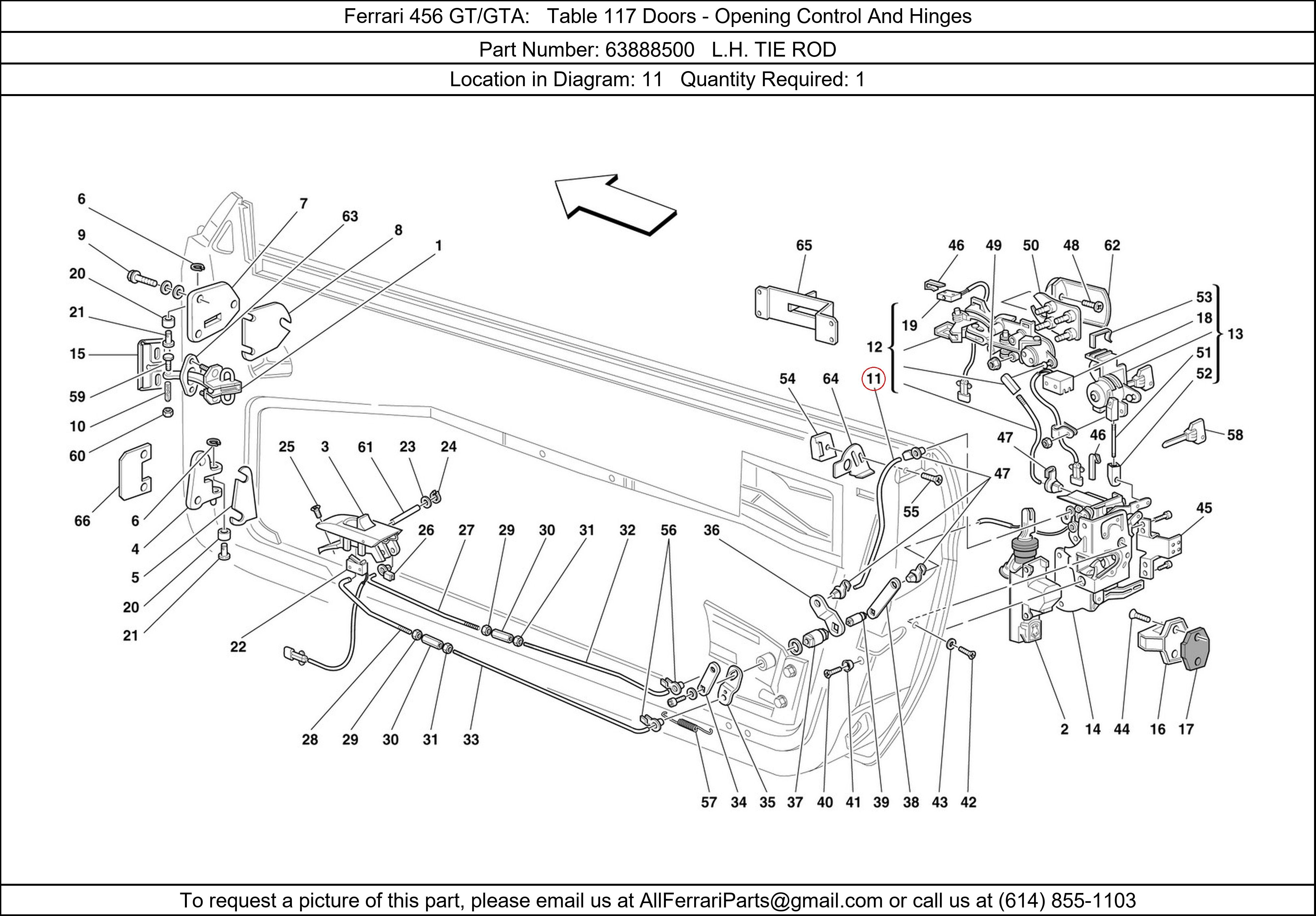 Ferrari Part 63888500