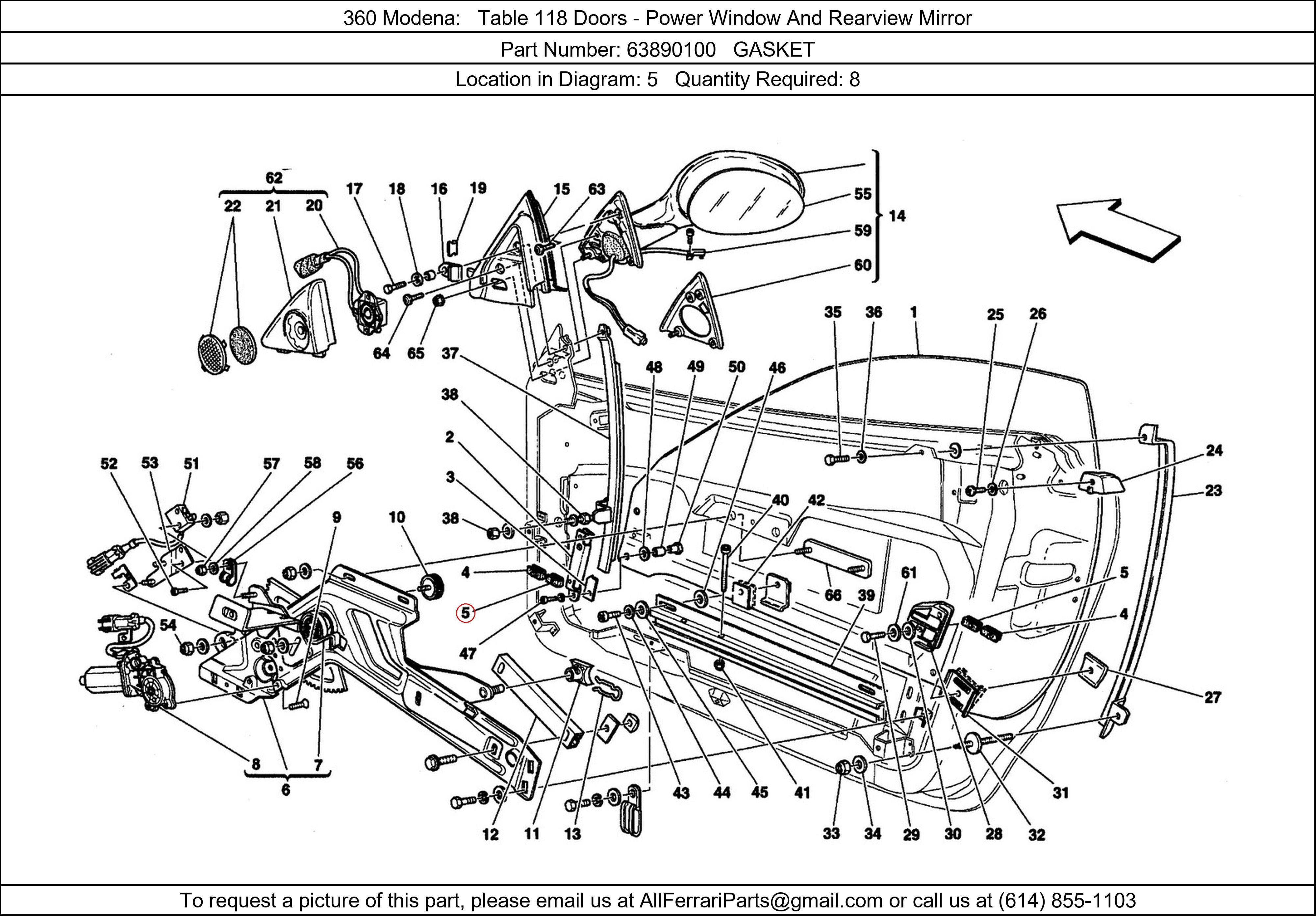 Ferrari Part 63890100