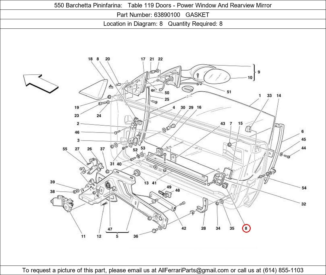 Ferrari Part 63890100